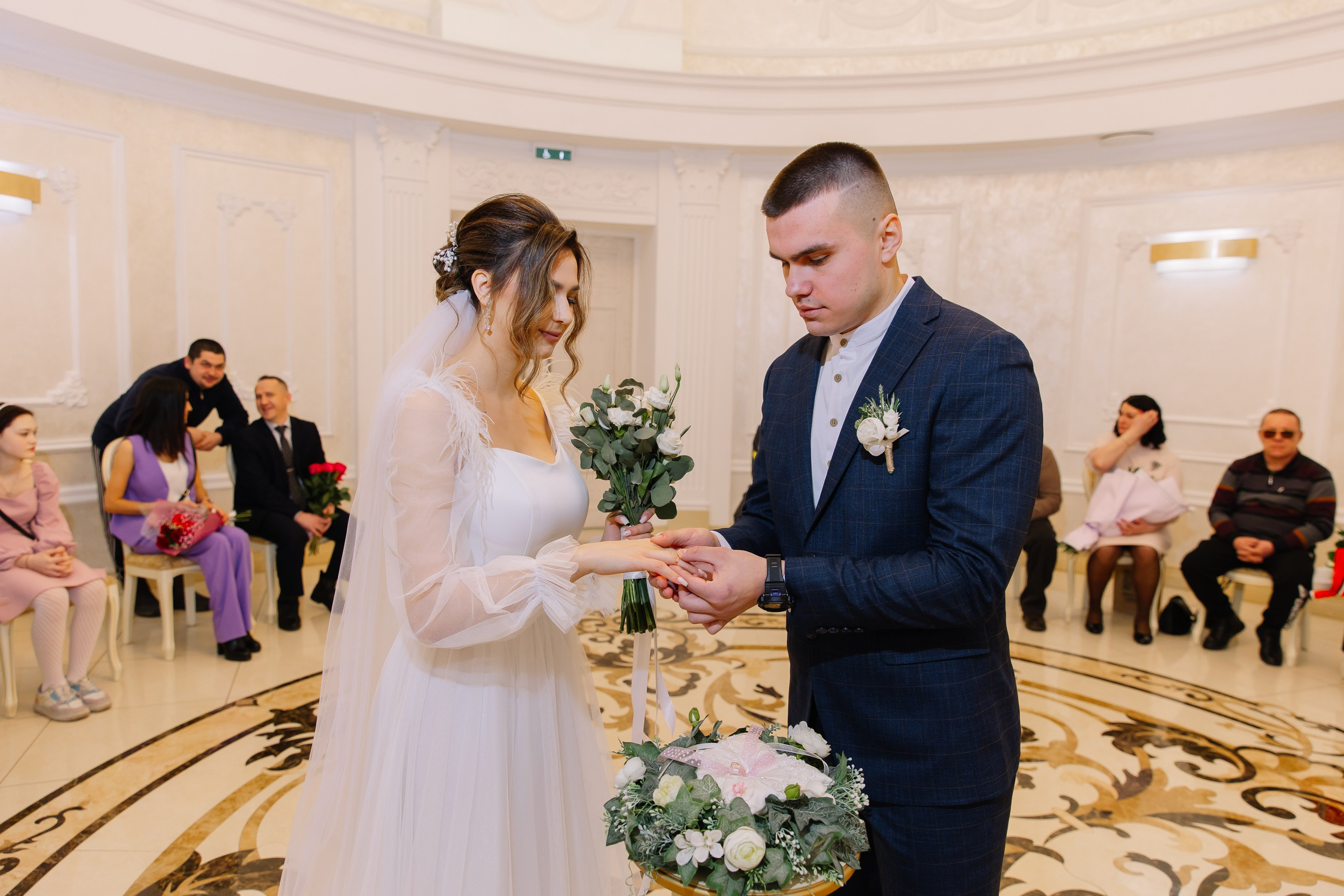 Загс Даниил & Анастасия. Свадебный фотограф в Новосибирске Лидия Александровна