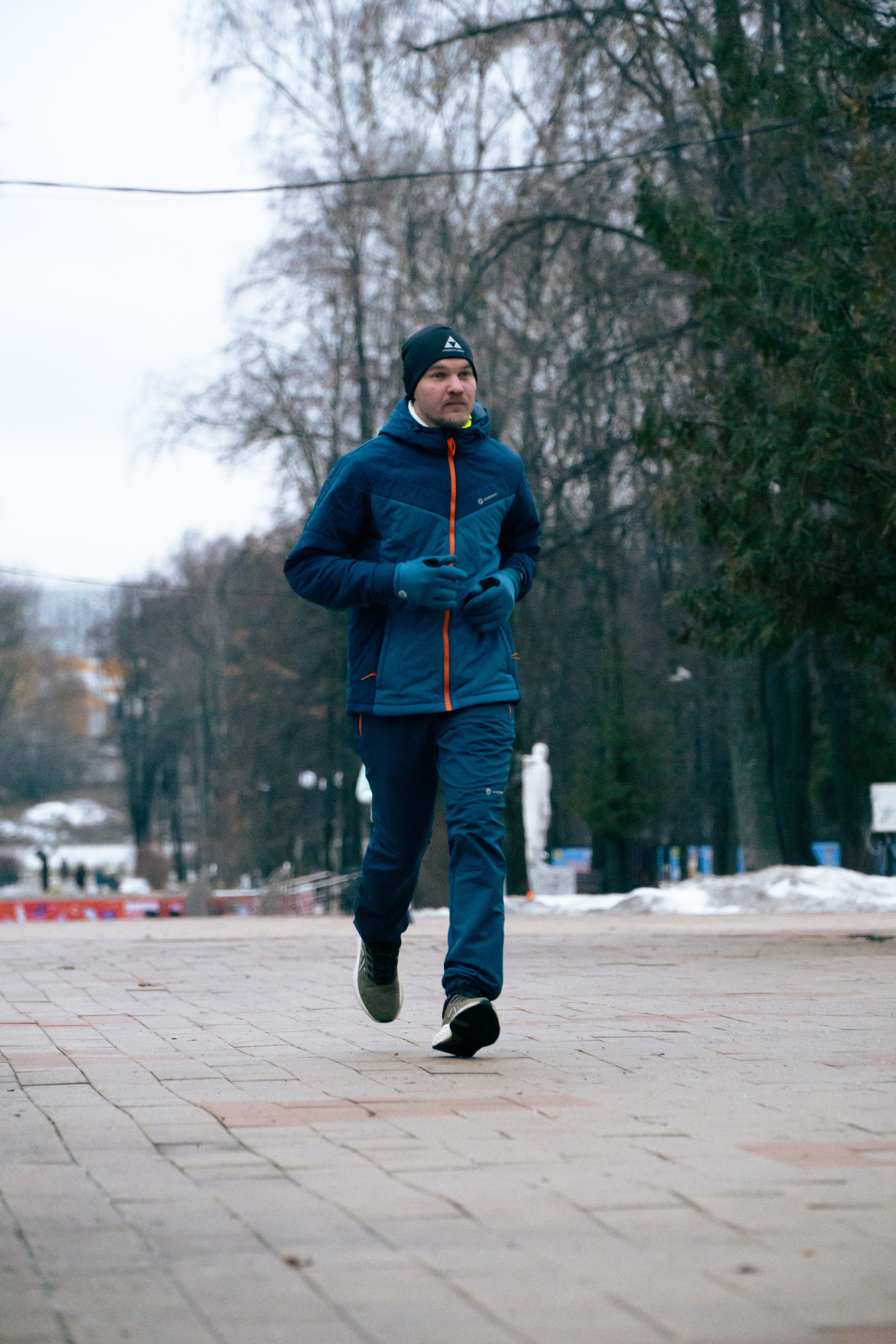 5 вёрст Наташинский 18 января 2025. Роман Капилюшов. Бег. Фото. Видео. г. Люберцы