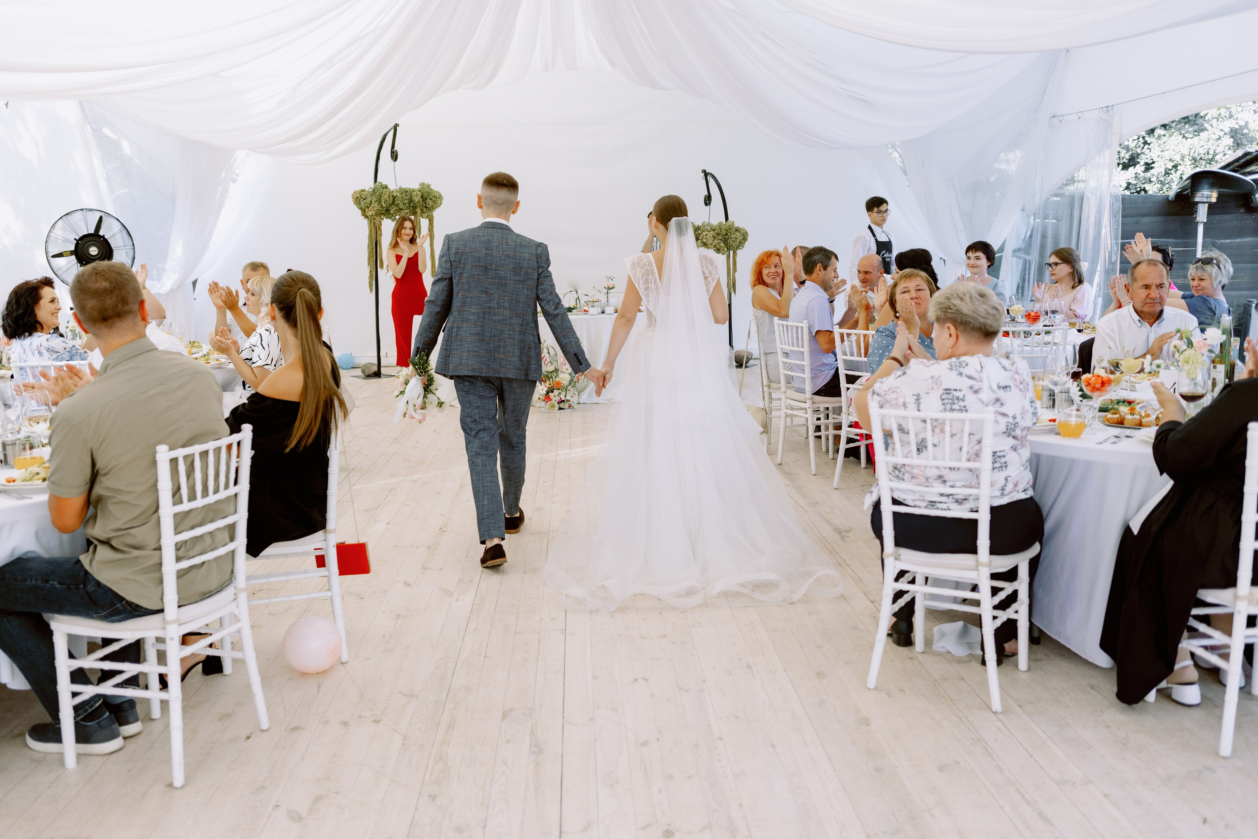 Летняя свадебная фотосессия