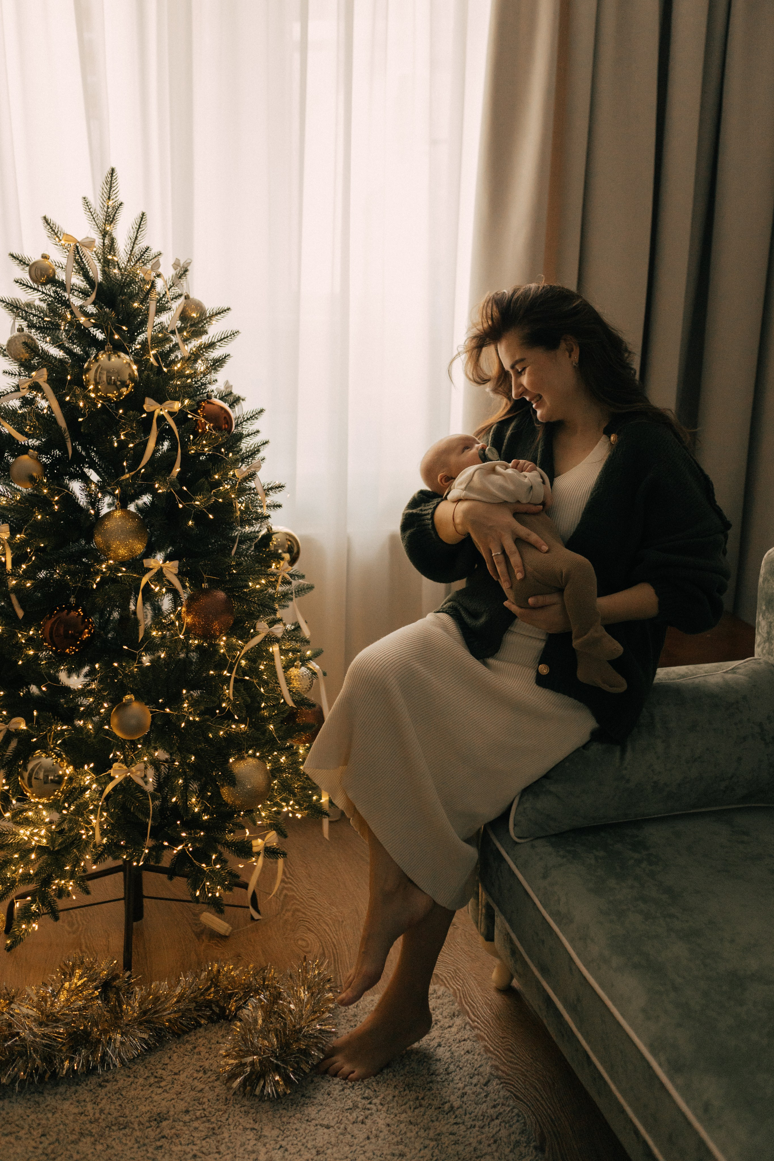 Первое Рождество Ярослава. Семейный фотограф в Новороссийске и Анапе Александра Яковлева