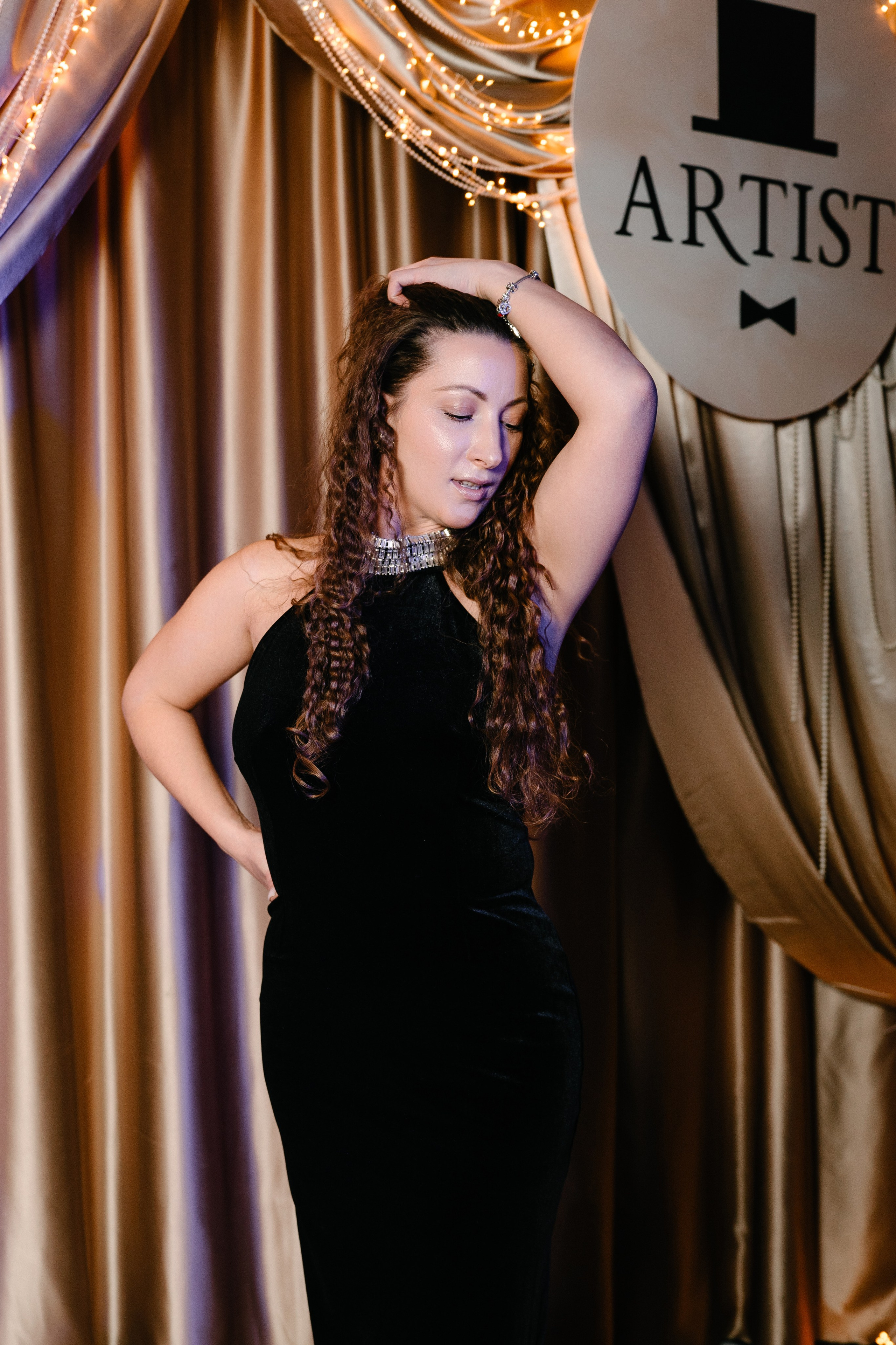 Новогодний вечер в Артисте. Свадебный и семейный фотограф в Воронеже Анастасия Бойко