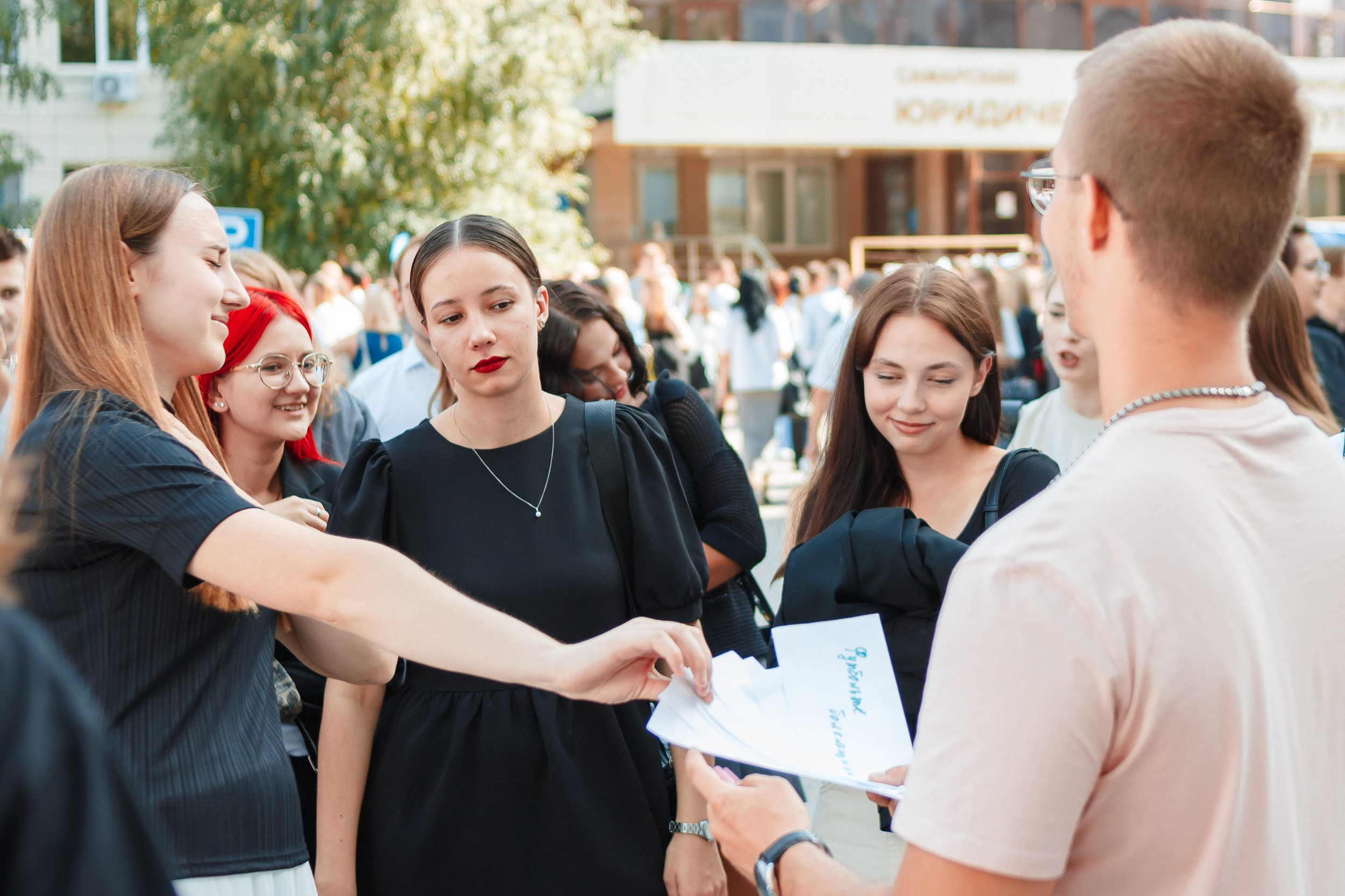 Первое сентября Самарского университета. Ksenia de Rossi | Съемка в Самаре