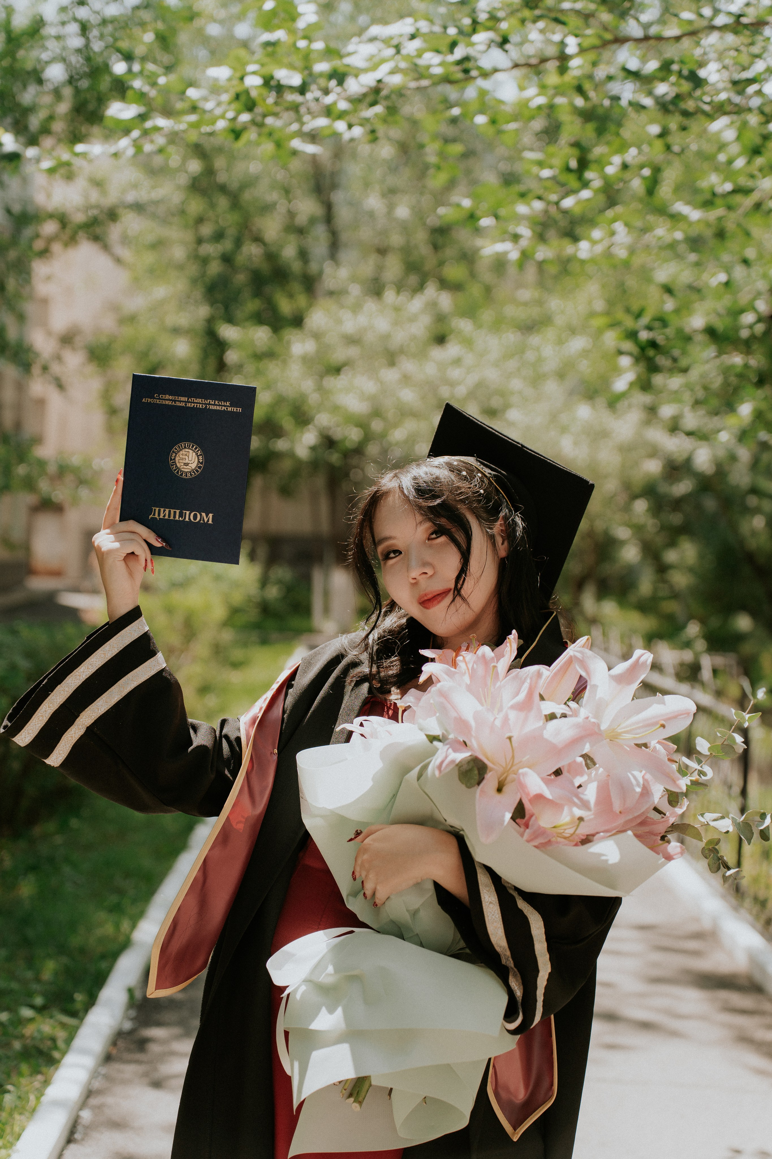 Выпускной Аграрный унивеситет. Крис Богомазова