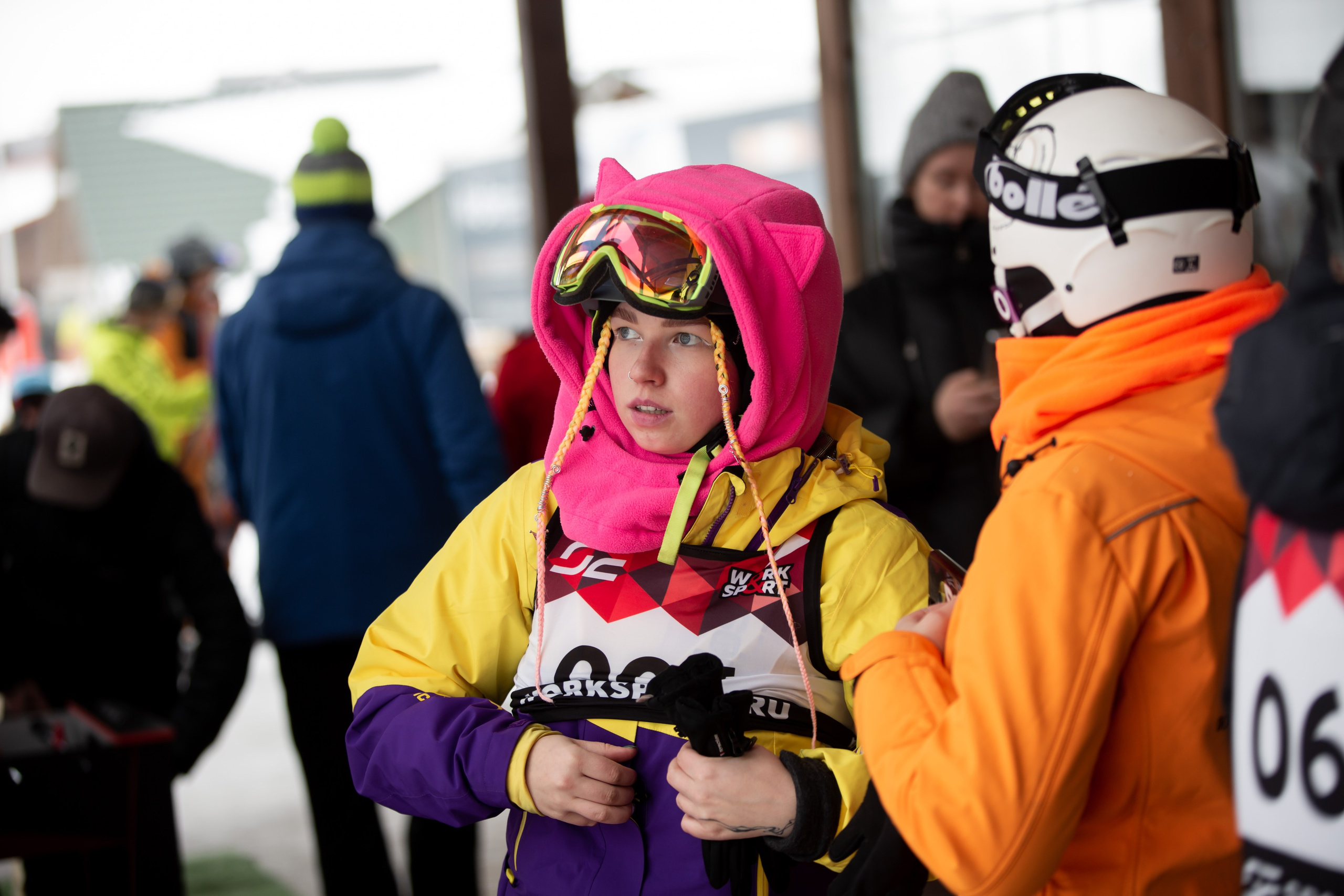 Сноуборд и лыжи для «Work&Sport». Снимаю съемки