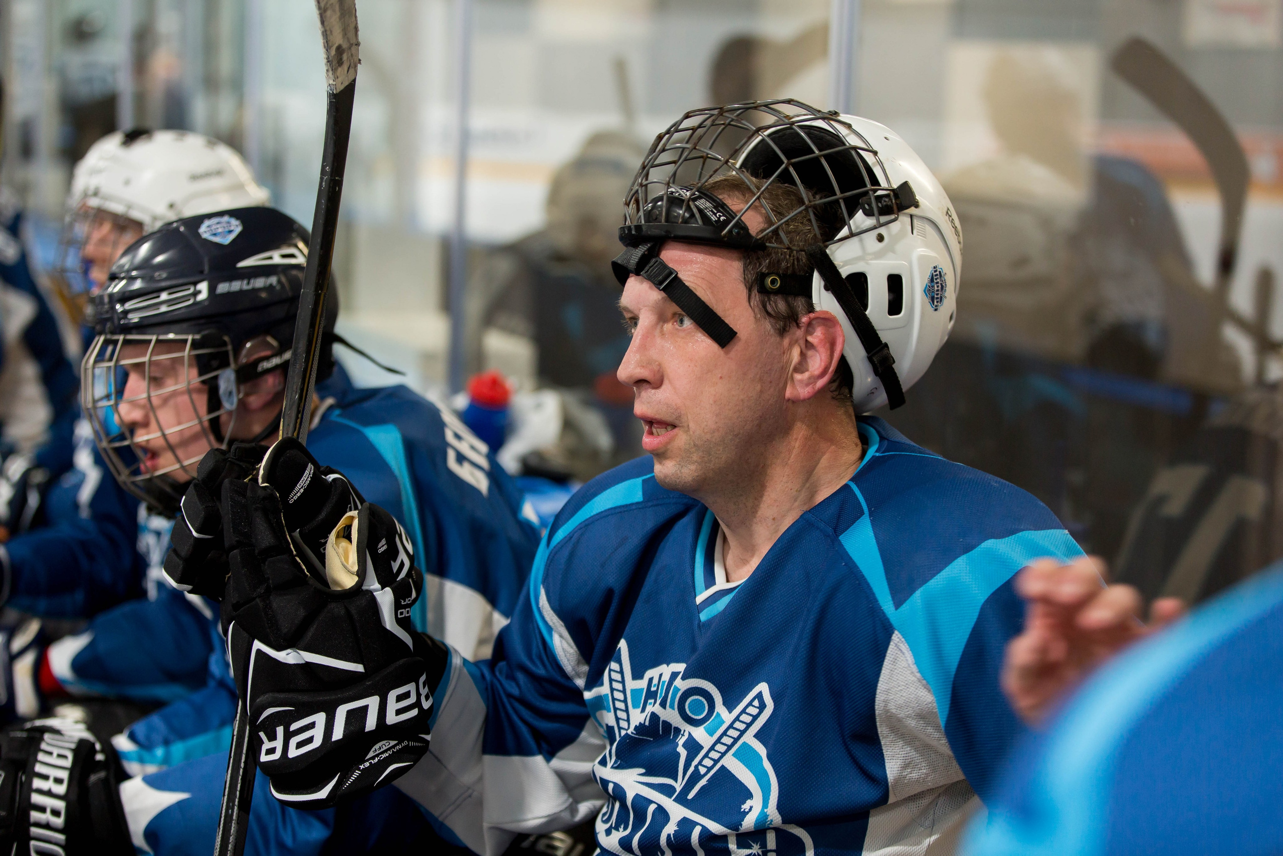 Хоккей для НПО «Аврора». Снимаю съемки