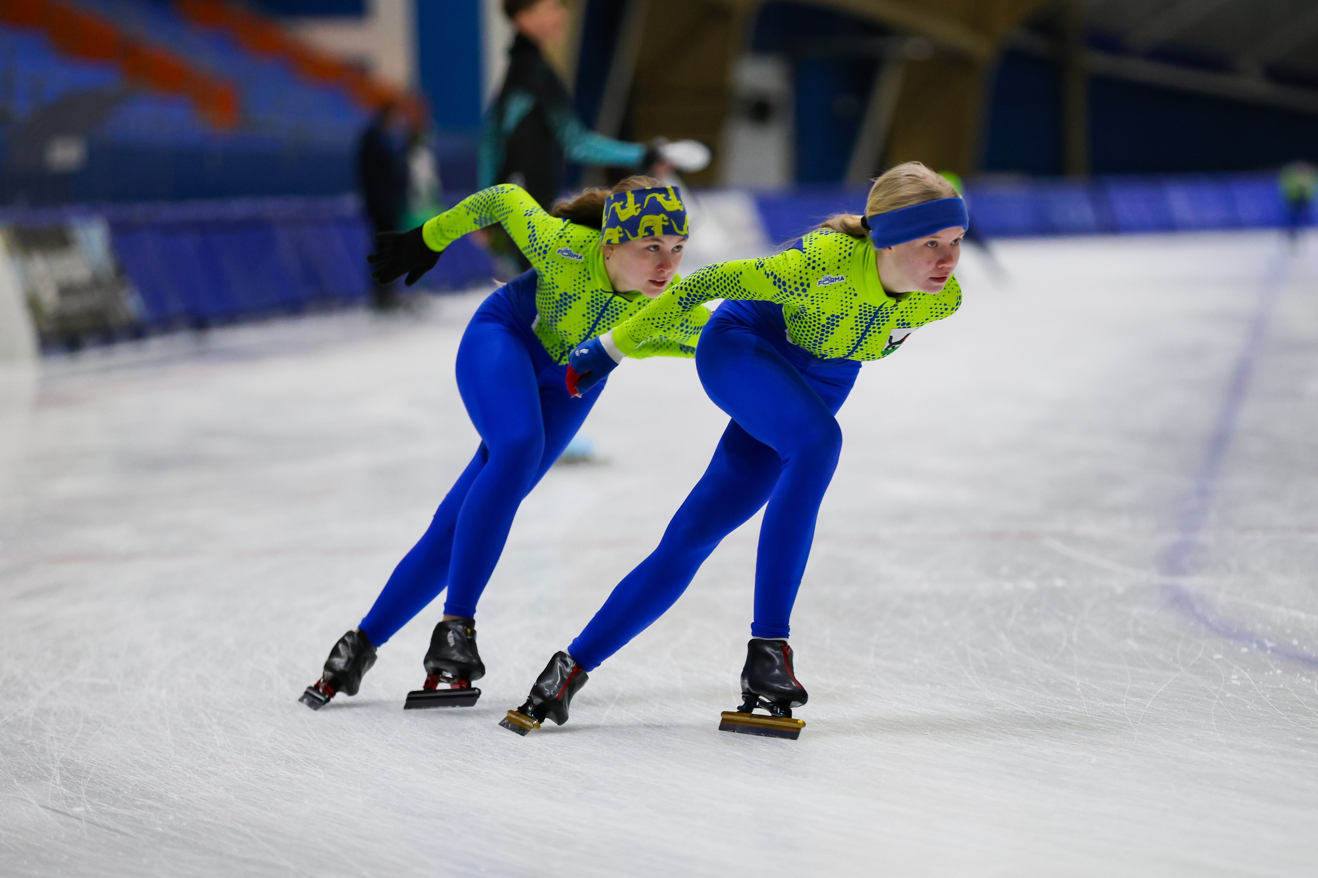 Тренировки. Конькобежный спорт. Иркутск, 2026. Спортивная съемка Мария Царфати