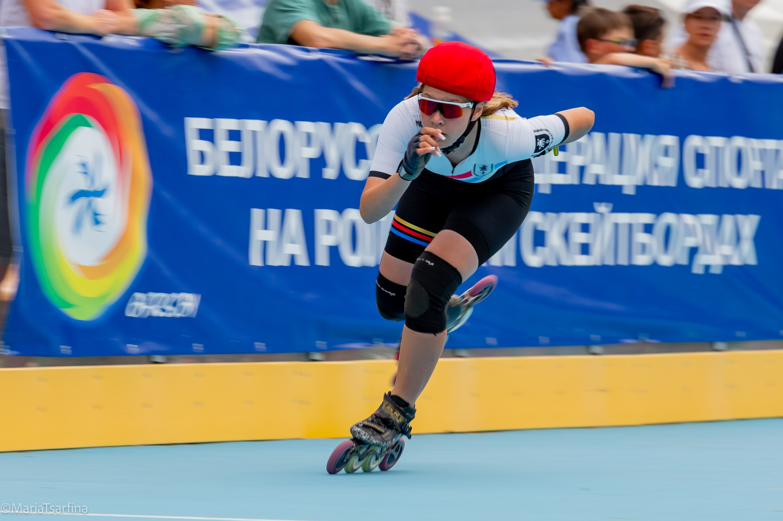 Международные соревнования по спидскейтингу. Солигорск, Беларусь. 2025. Спортивная съемка Мария Царфати