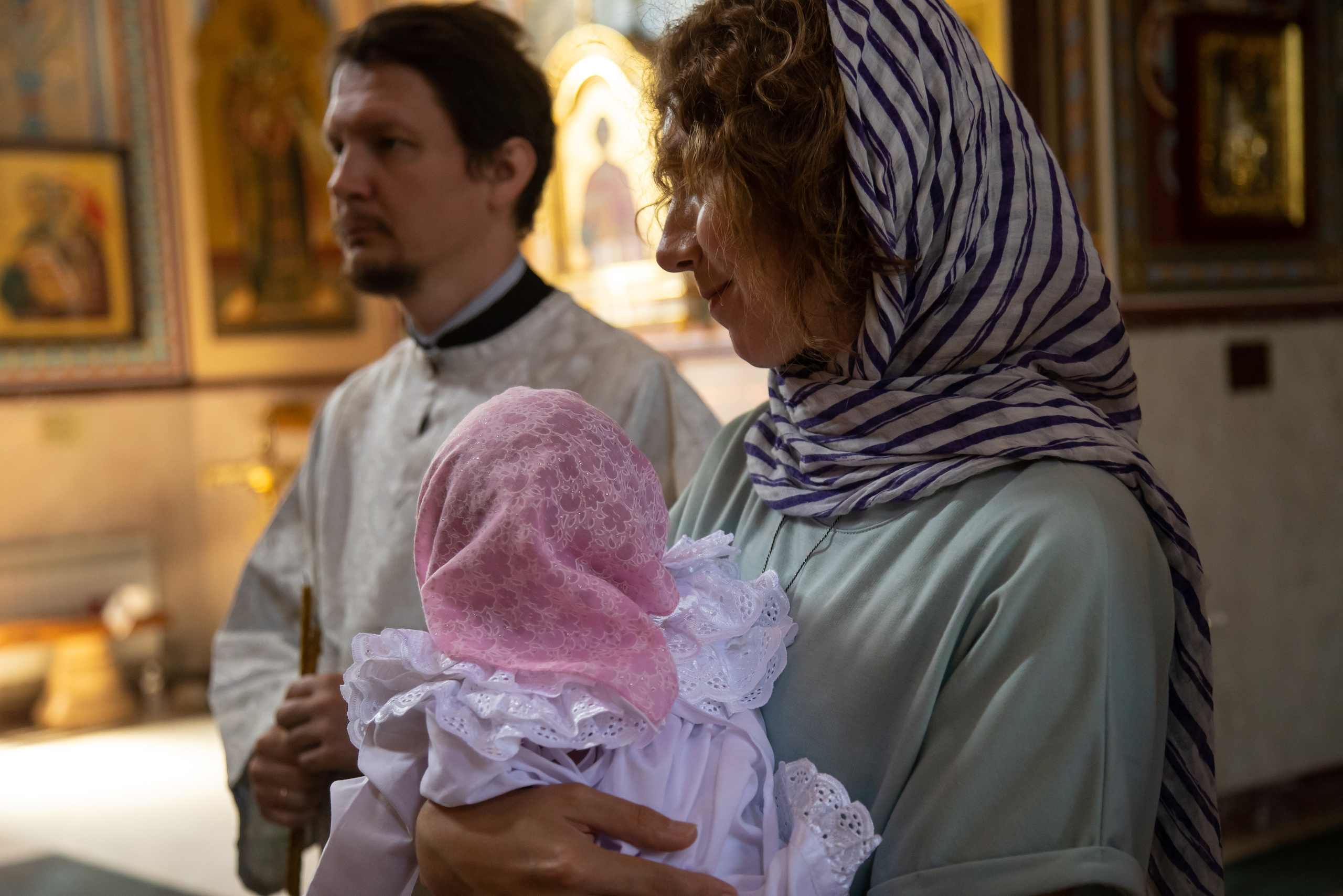 Таинство крещения Олечки в храме кн.Владимира. Фотограф Сочи, Адлер, Красная Поляна — Вероника Радченко