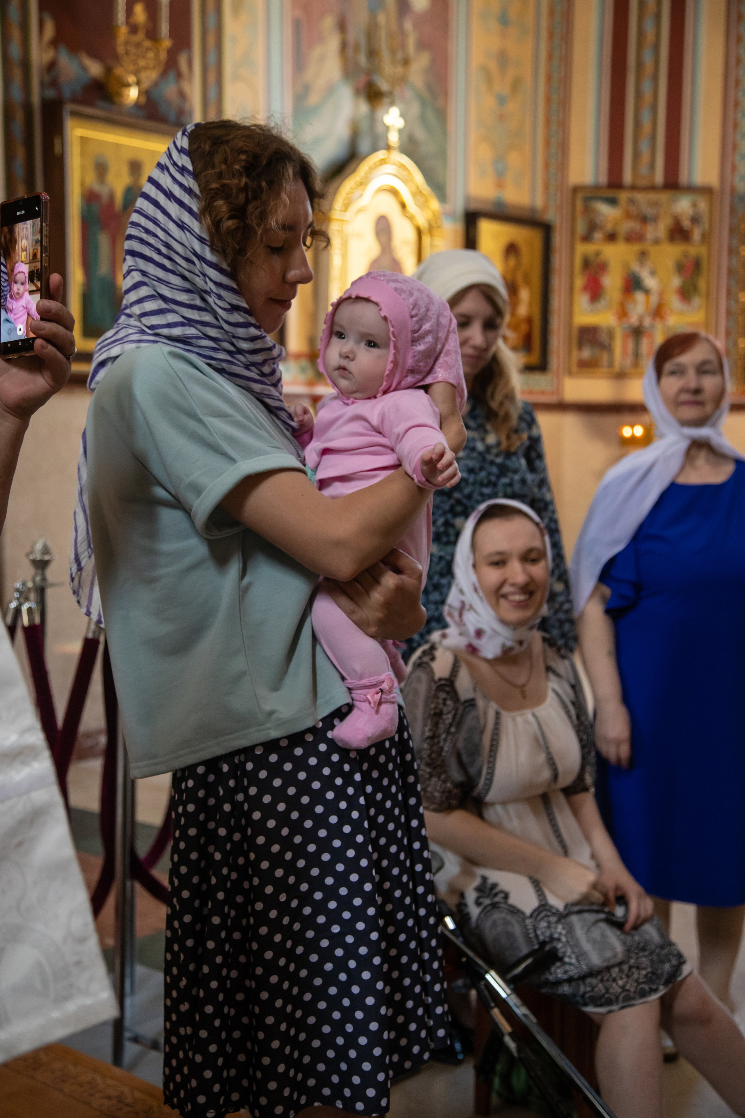 Таинство крещения Олечки в храме кн.Владимира. Фотограф Сочи, Адлер, Красная Поляна — Вероника Радченко