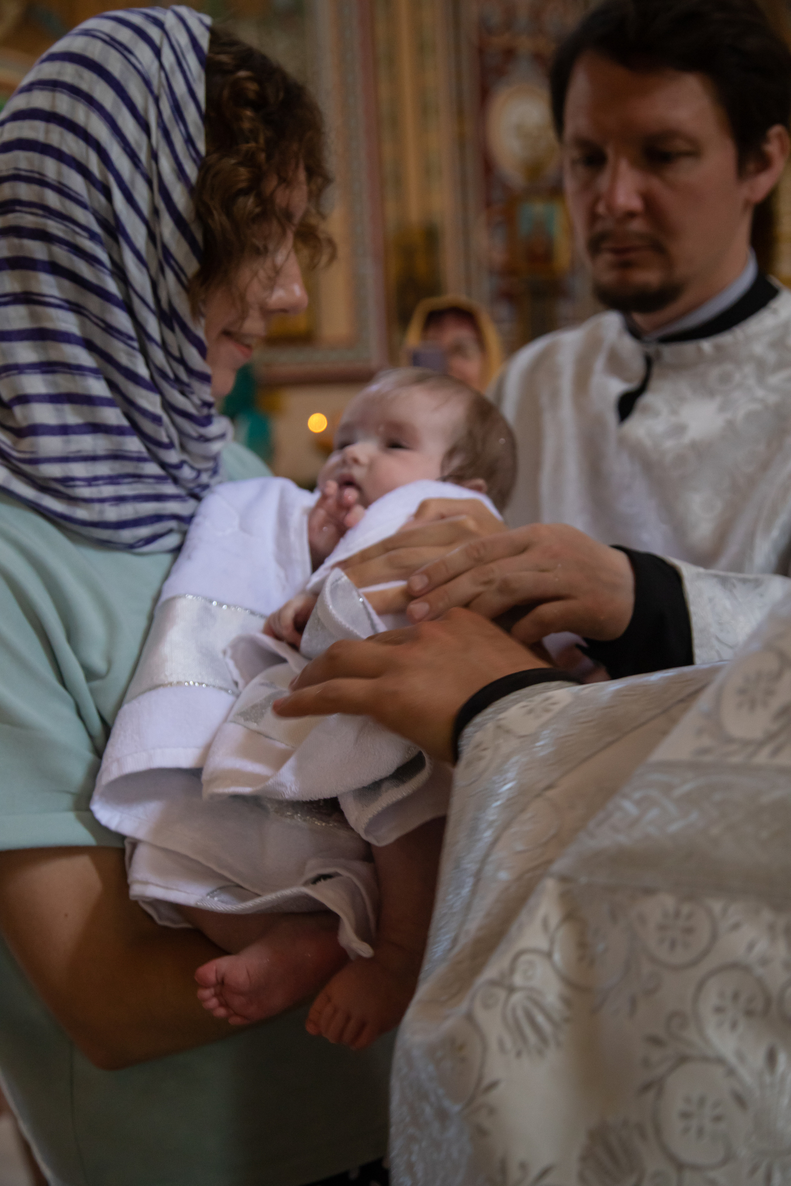 Таинство крещения Олечки в храме кн.Владимира. Фотограф Сочи, Адлер, Красная Поляна — Вероника Радченко