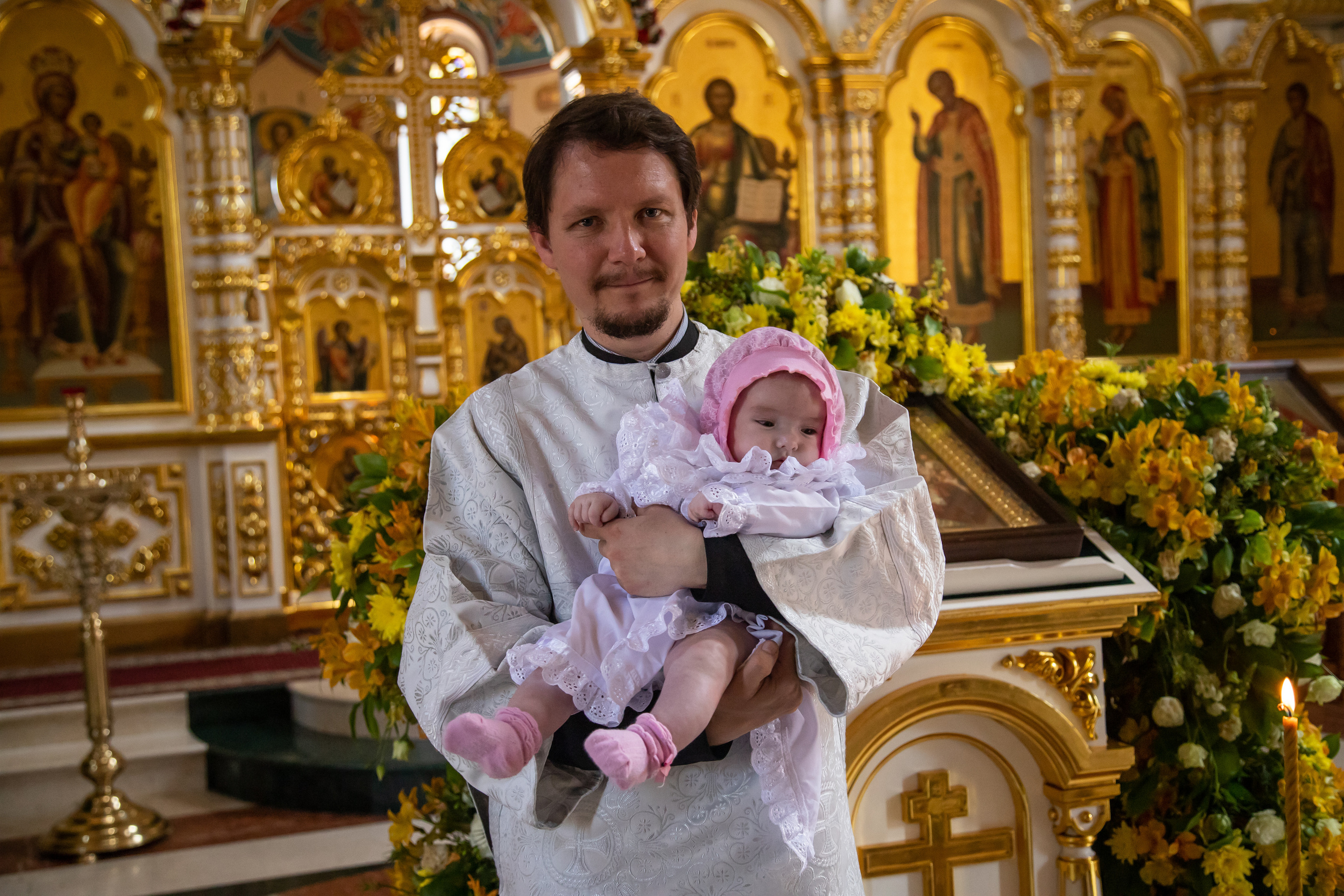 Таинство крещения Олечки в храме кн.Владимира. Фотограф Сочи, Адлер, Красная Поляна — Вероника Радченко