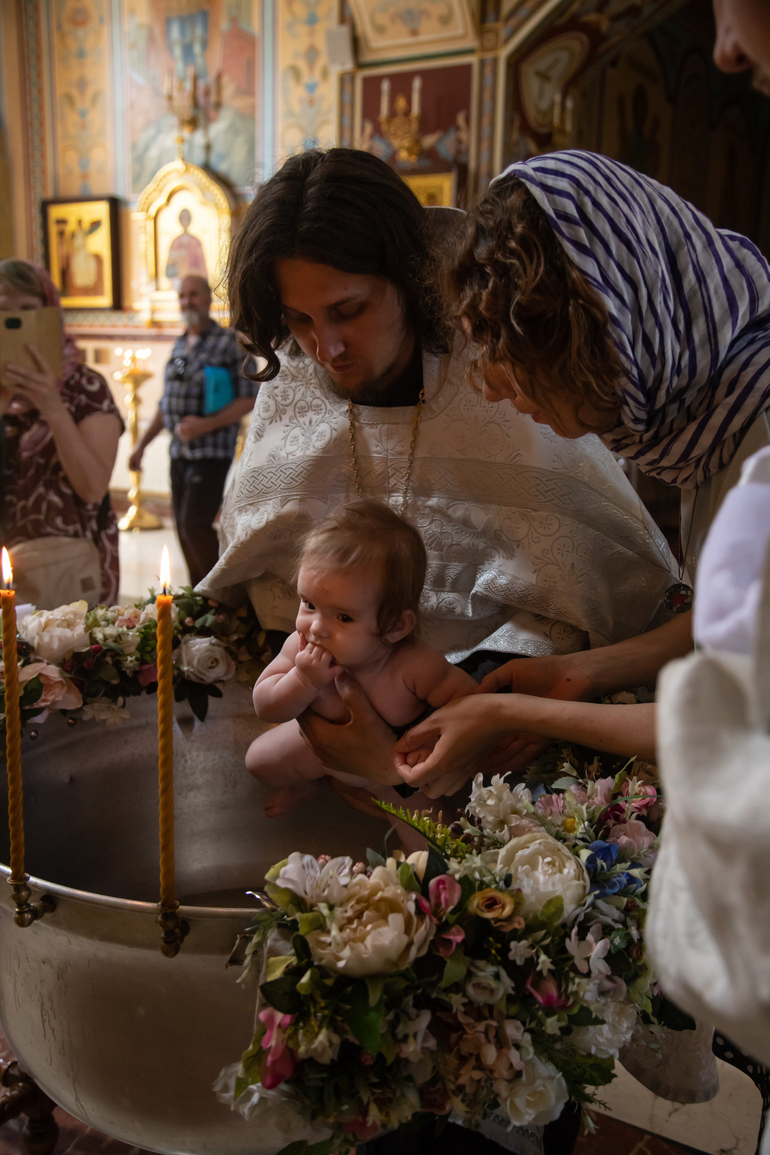 Таинство крещения Олечки в храме кн.Владимира. Фотограф Сочи, Адлер, Красная Поляна — Вероника Радченко