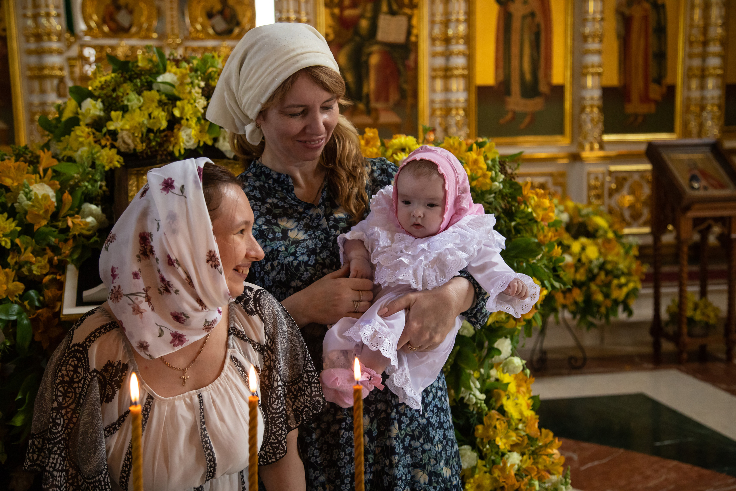 Таинство крещения Олечки в храме кн.Владимира. Фотограф Сочи, Адлер, Красная Поляна — Вероника Радченко