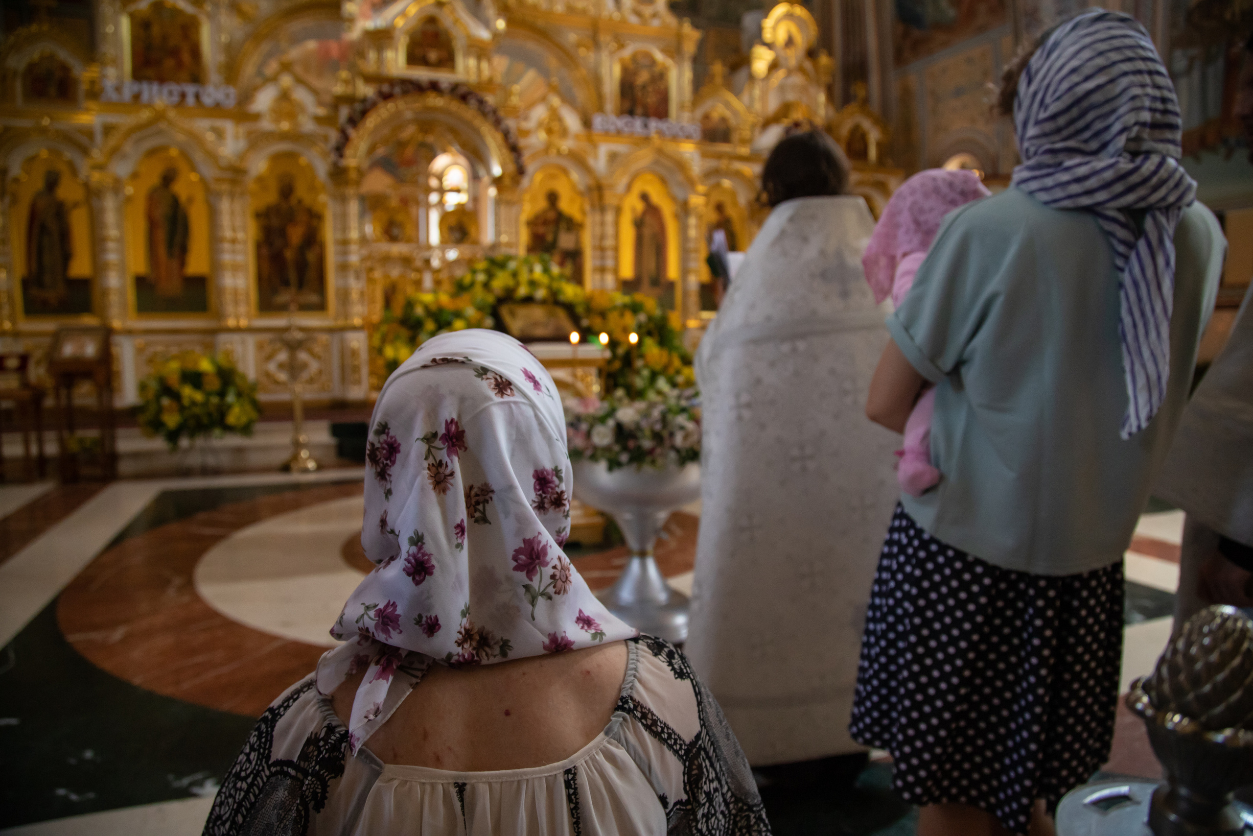 Таинство крещения Олечки в храме кн.Владимира. Фотограф Сочи, Адлер, Красная Поляна — Вероника Радченко
