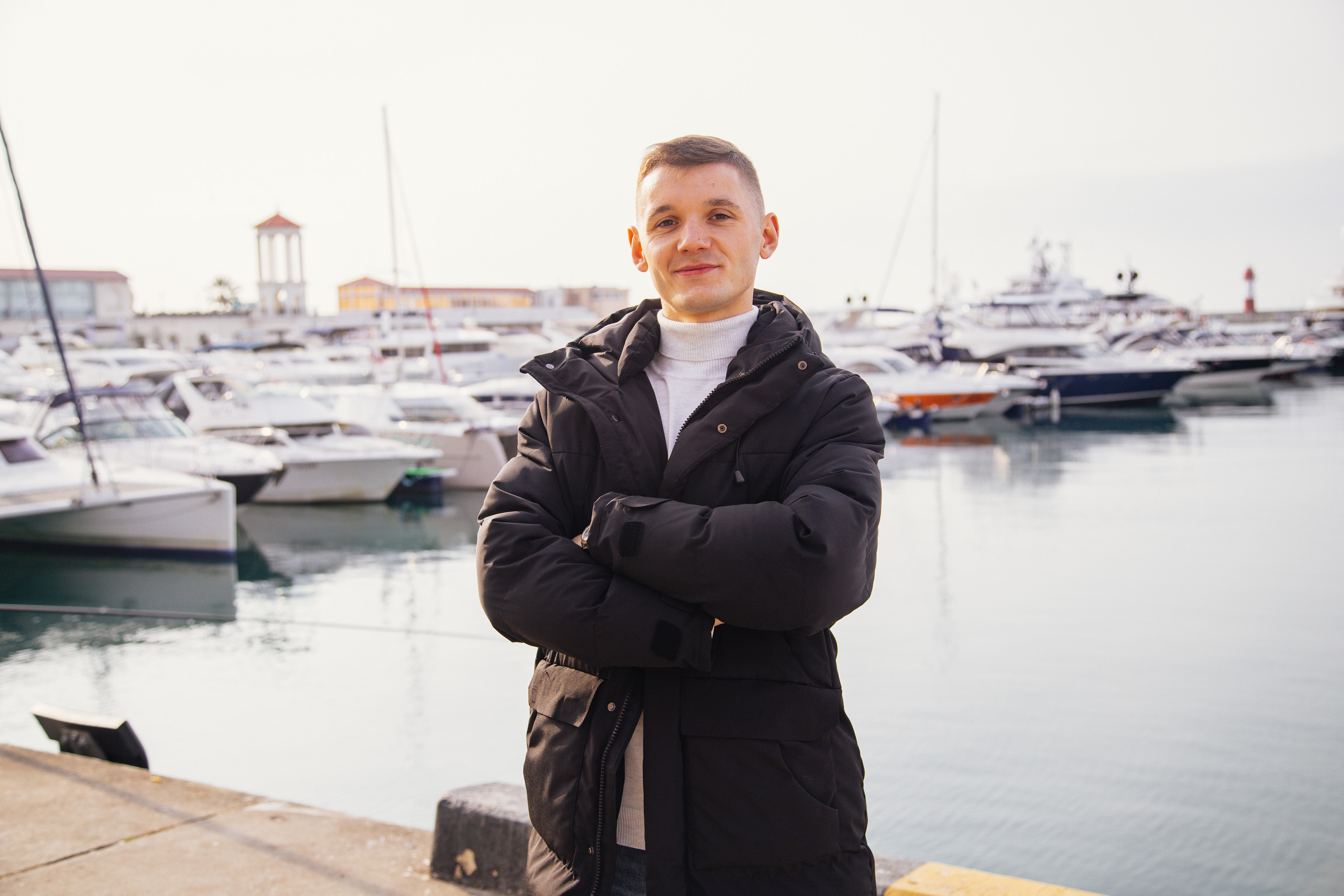 Мужской «экспресс» для Саши в Морпорту. Фотограф Сочи, Адлер, Красная Поляна — Вероника Радченко