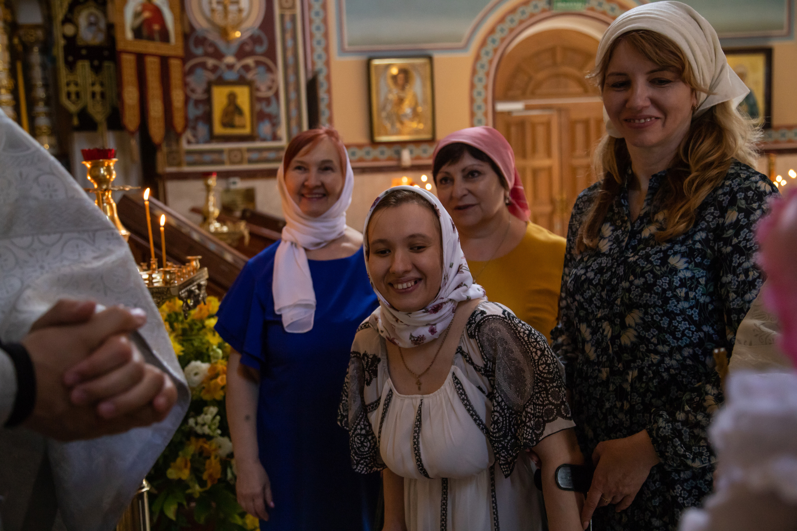 Таинство крещения Олечки в храме кн.Владимира. Фотограф Сочи, Адлер, Красная Поляна — Вероника Радченко