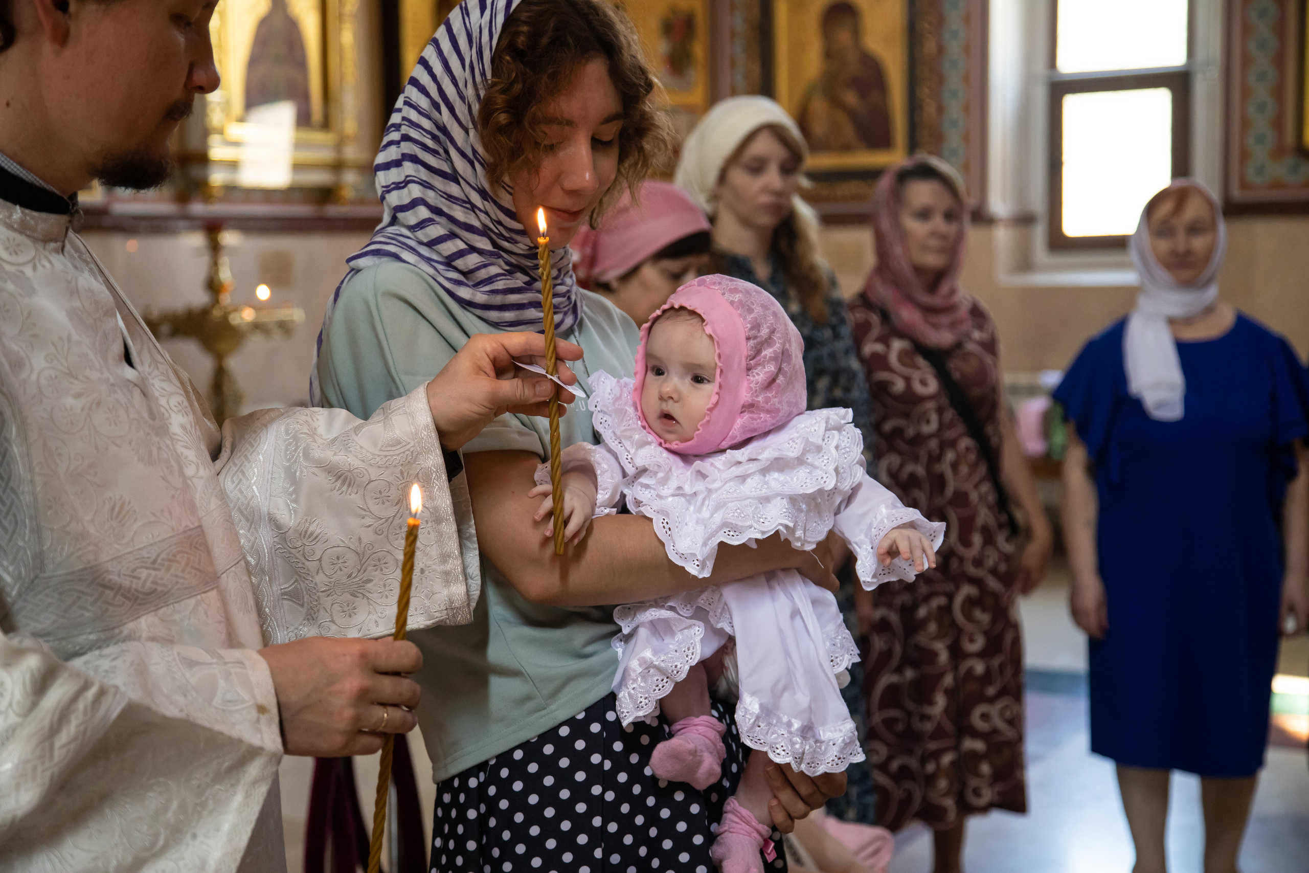 Таинство крещения Олечки в храме кн.Владимира. Фотограф Сочи, Адлер, Красная Поляна — Вероника Радченко
