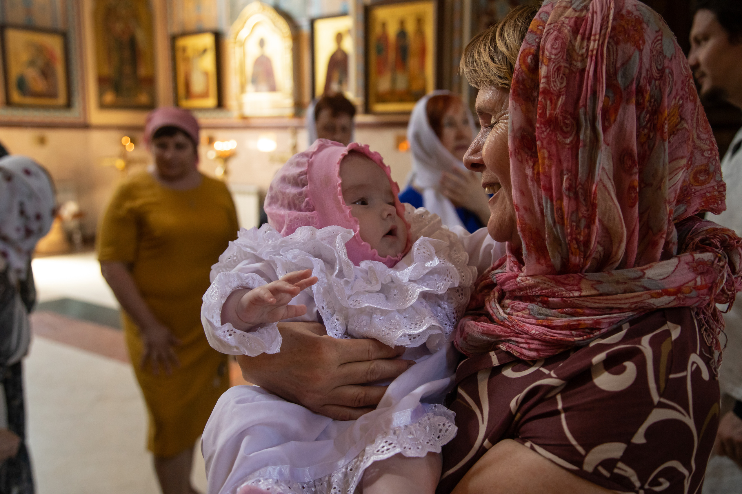 Таинство крещения Олечки в храме кн.Владимира. Фотограф Сочи, Адлер, Красная Поляна — Вероника Радченко