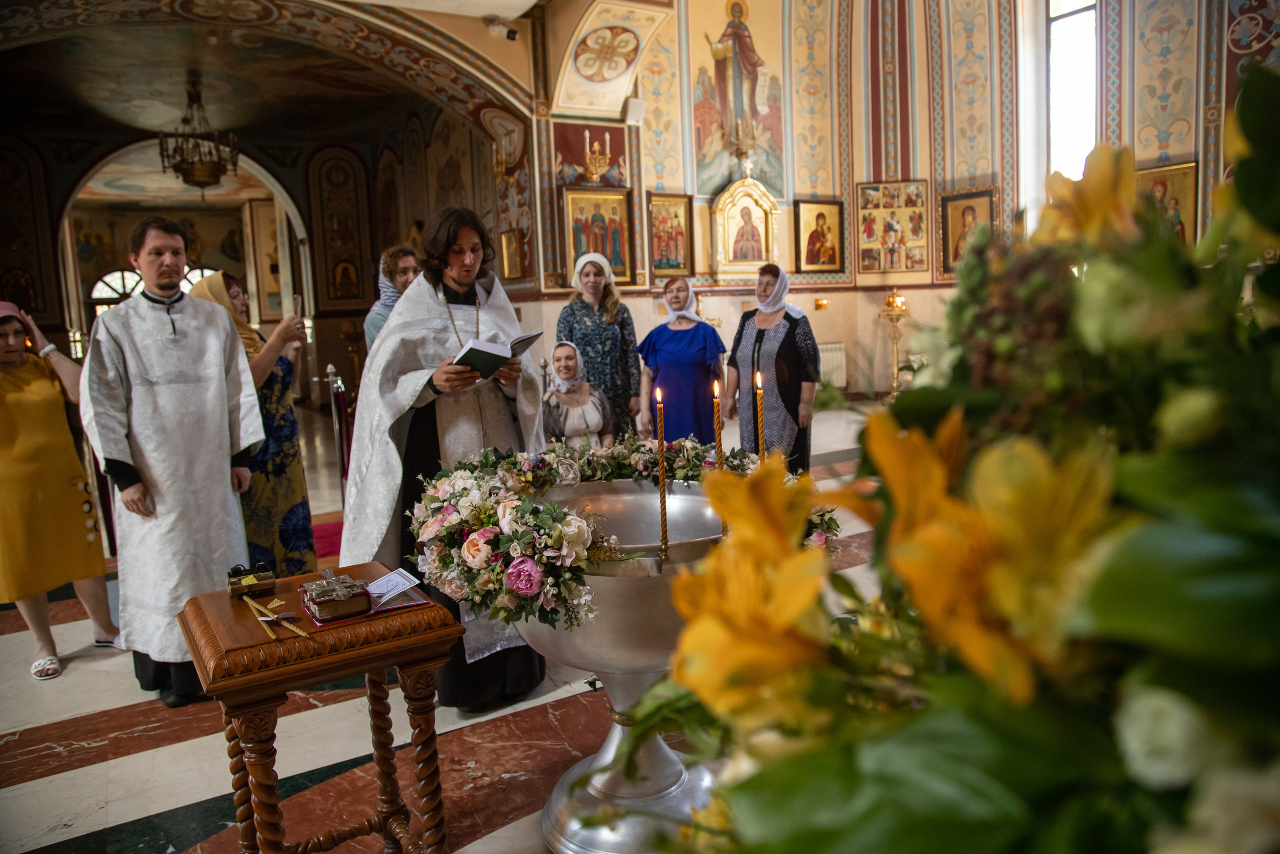 Таинство крещения Олечки в храме кн.Владимира. Фотограф Сочи, Адлер, Красная Поляна — Вероника Радченко