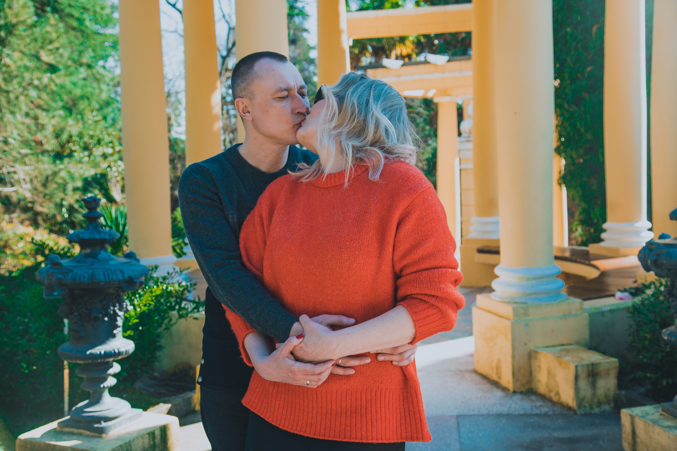 Весенний Дендрарий. Прогулка Светланы и Дмитрия. Фотограф Сочи, Адлер, Красная Поляна — Вероника Радченко