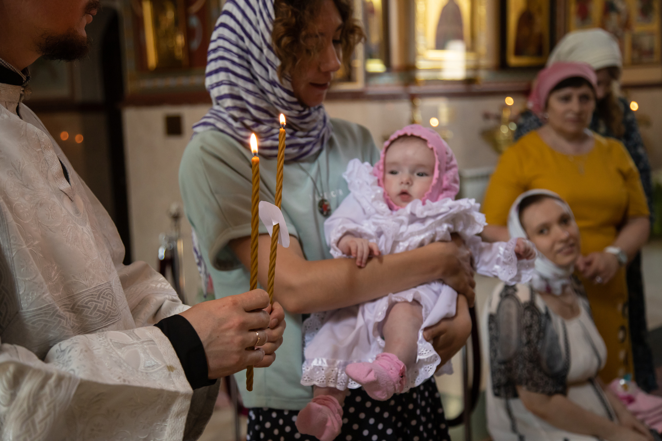 Таинство крещения Олечки в храме кн.Владимира. Фотограф Сочи, Адлер, Красная Поляна — Вероника Радченко