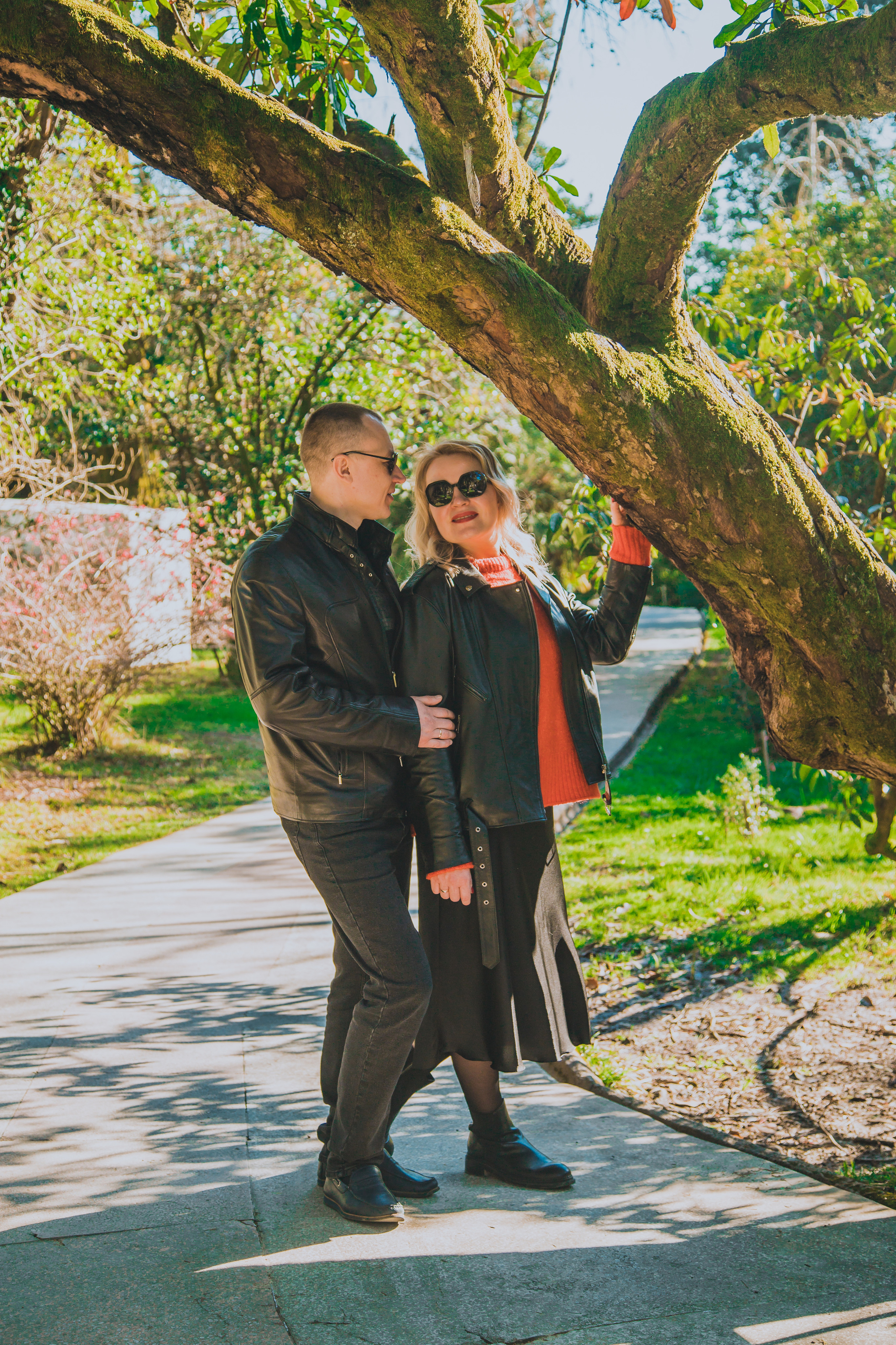 Весенний Дендрарий. Прогулка Светланы и Дмитрия. Фотограф Сочи, Адлер, Красная Поляна — Вероника Радченко
