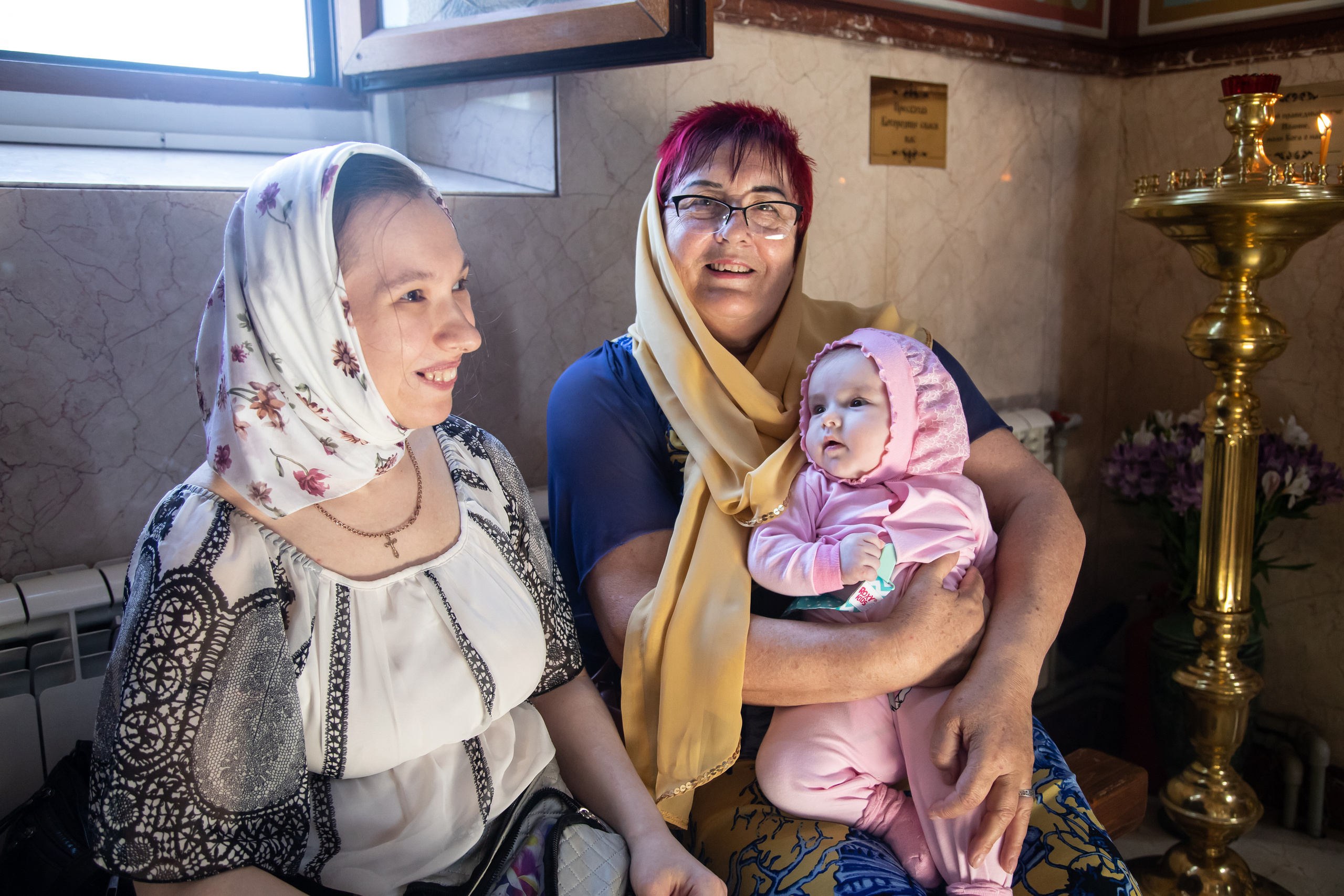 Таинство крещения Олечки в храме кн.Владимира. Фотограф Сочи, Адлер, Красная Поляна — Вероника Радченко