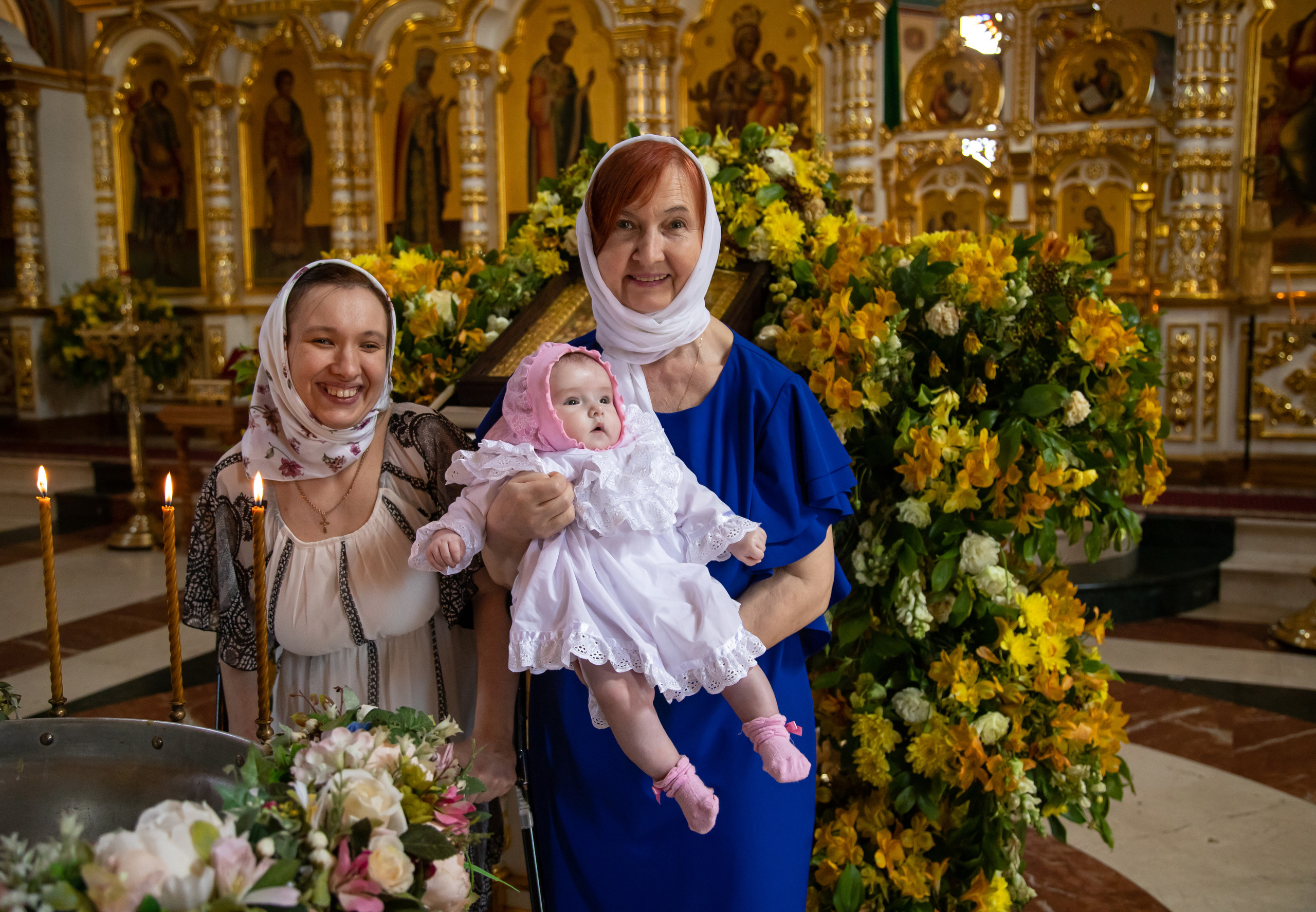 Таинство крещения Олечки в храме кн.Владимира. Фотограф Сочи, Адлер, Красная Поляна — Вероника Радченко