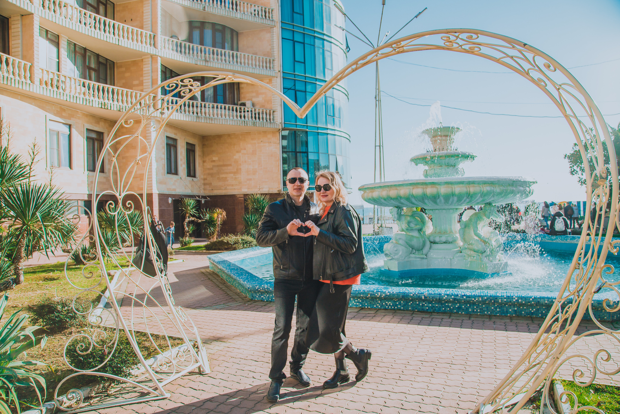 Весенний Дендрарий. Прогулка Светланы и Дмитрия. Фотограф Сочи, Адлер, Красная Поляна — Вероника Радченко