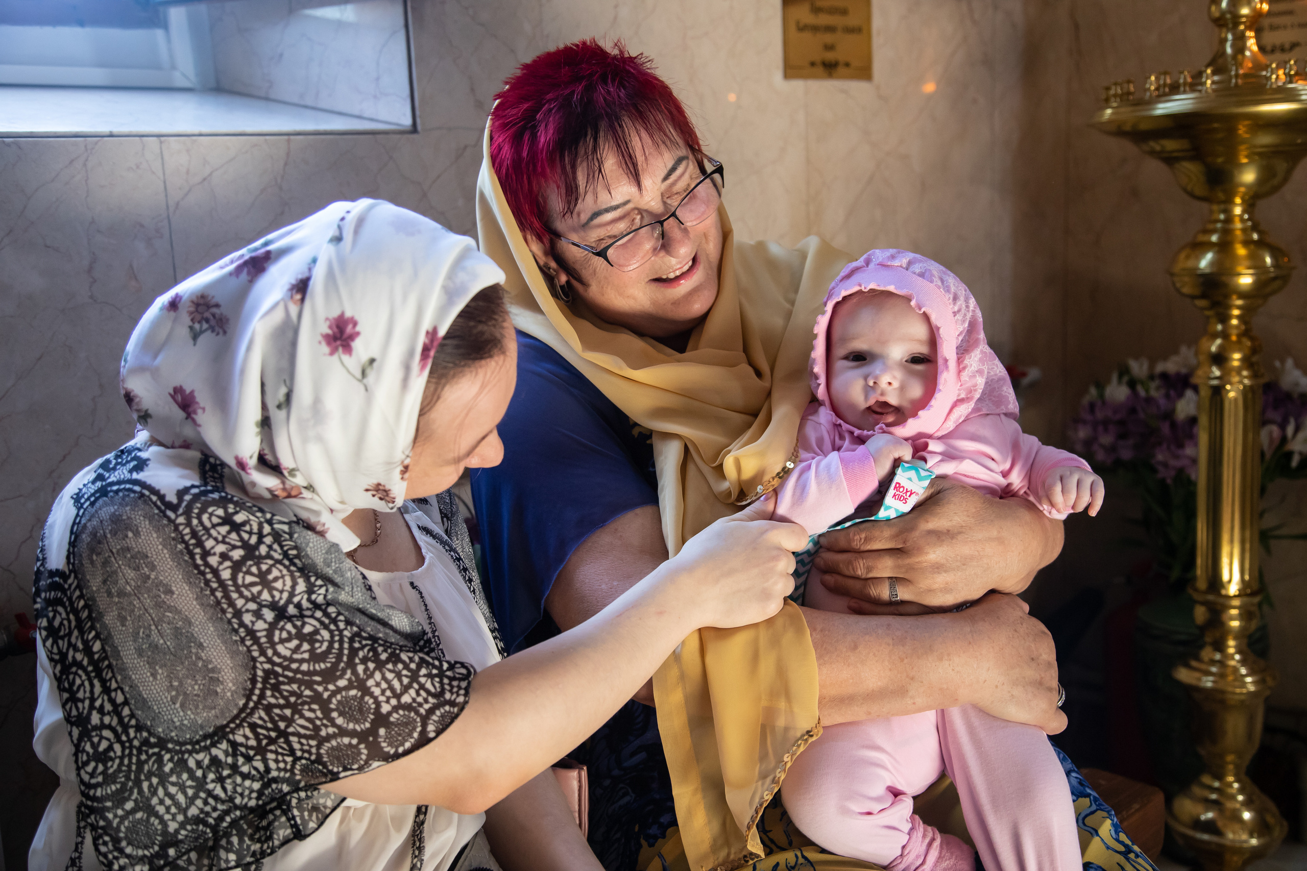 Таинство крещения Олечки в храме кн.Владимира. Фотограф Сочи, Адлер, Красная Поляна — Вероника Радченко