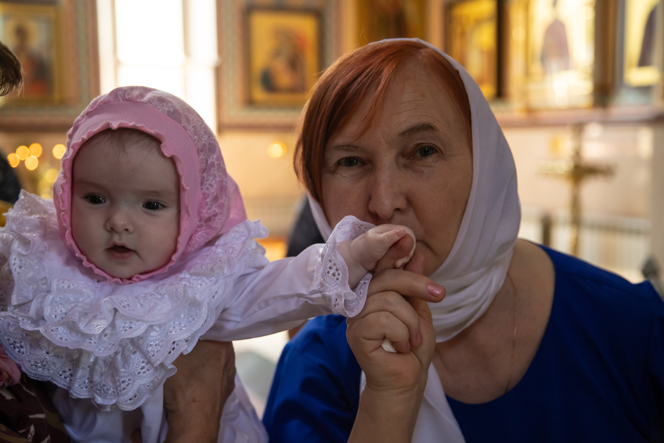 Таинство крещения Олечки в храме кн.Владимира. Фотограф Сочи, Адлер, Красная Поляна — Вероника Радченко