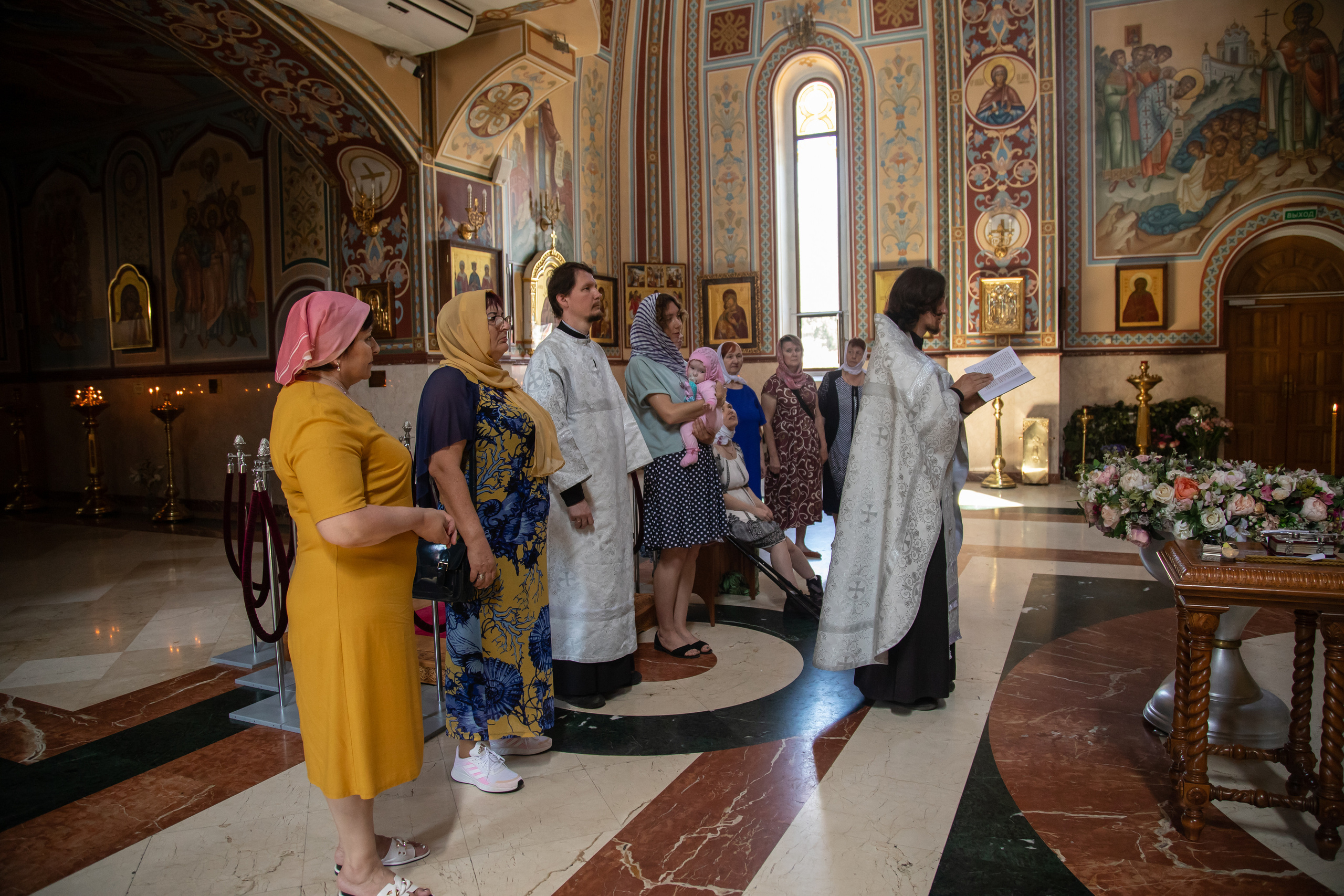 Таинство крещения Олечки в храме кн.Владимира. Фотограф Сочи, Адлер, Красная Поляна — Вероника Радченко