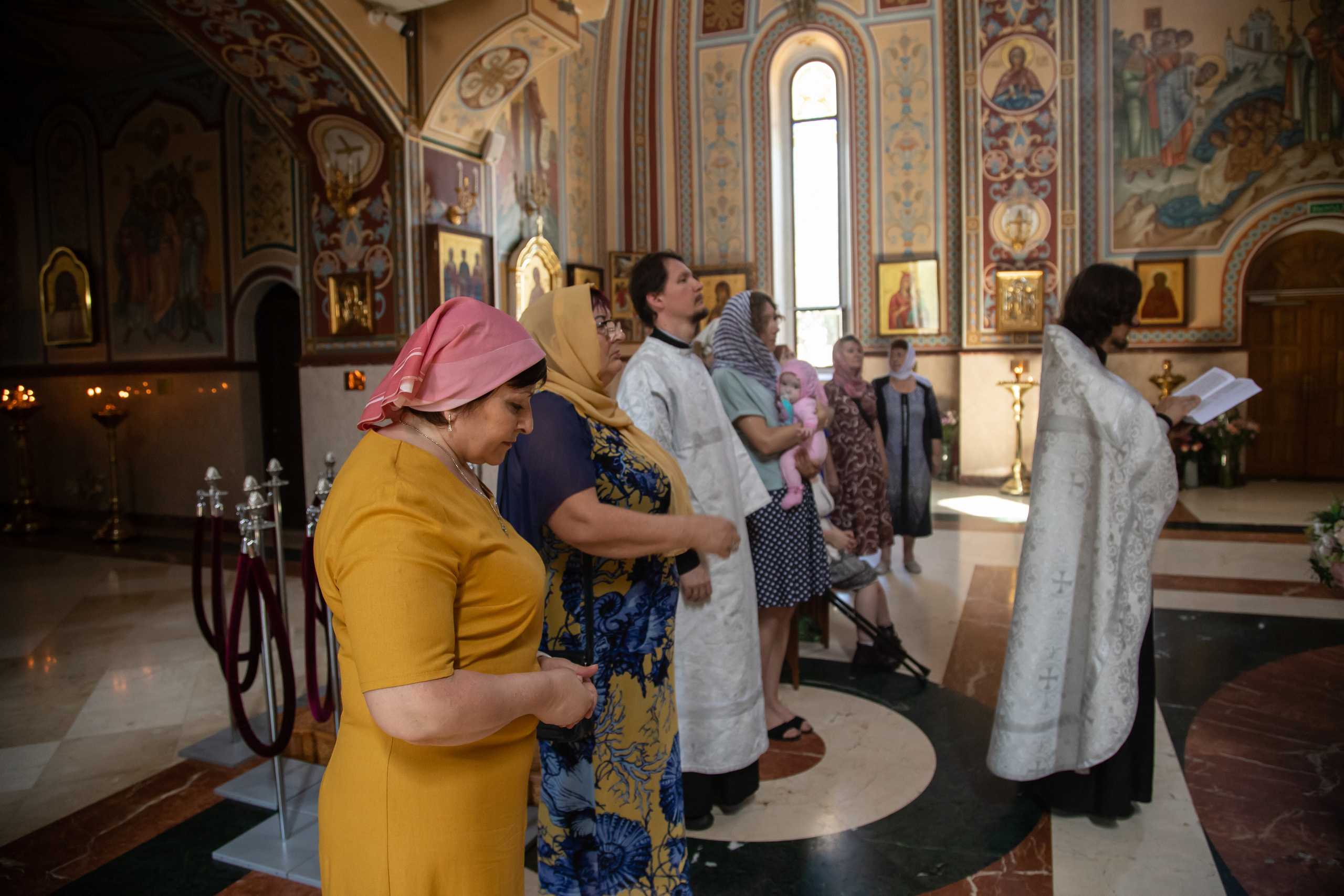 Таинство крещения Олечки в храме кн.Владимира. Фотограф Сочи, Адлер, Красная Поляна — Вероника Радченко