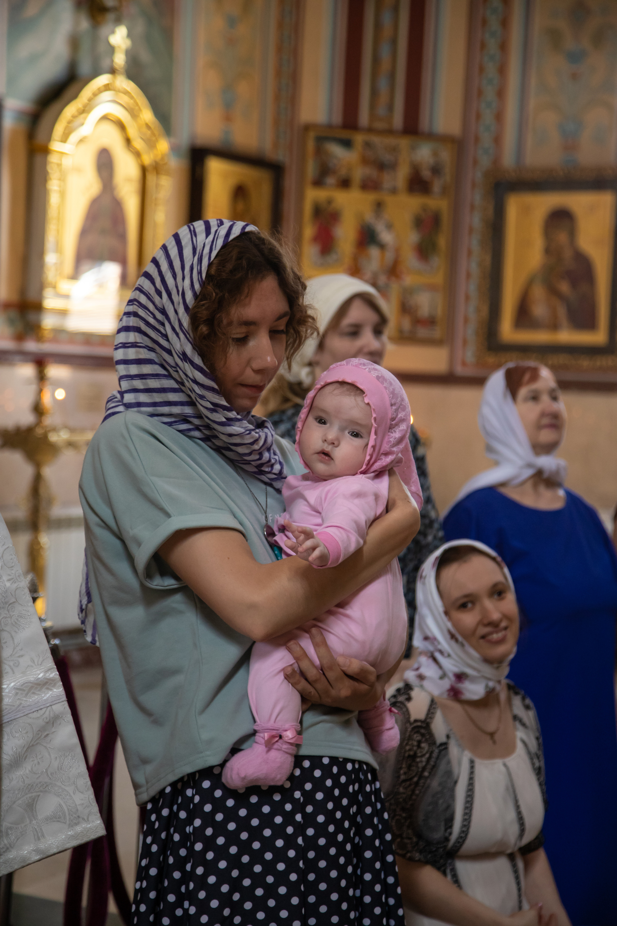 Таинство крещения Олечки в храме кн.Владимира. Фотограф Сочи, Адлер, Красная Поляна — Вероника Радченко