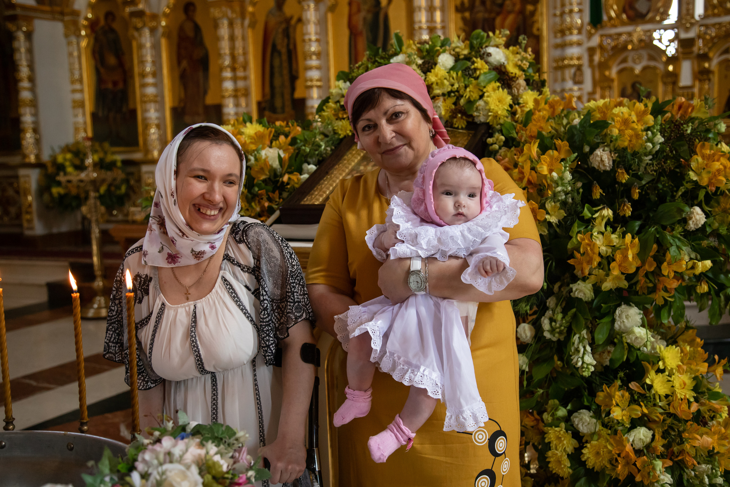 Таинство крещения Олечки в храме кн.Владимира. Фотограф Сочи, Адлер, Красная Поляна — Вероника Радченко