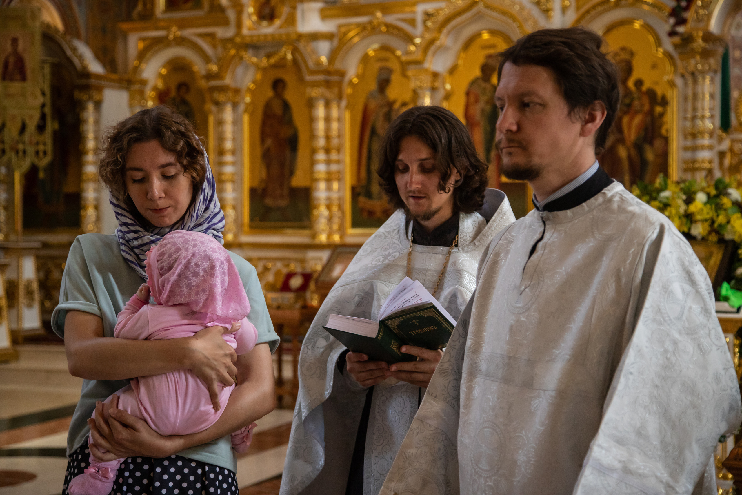 Таинство крещения Олечки в храме кн.Владимира. Фотограф Сочи, Адлер, Красная Поляна — Вероника Радченко