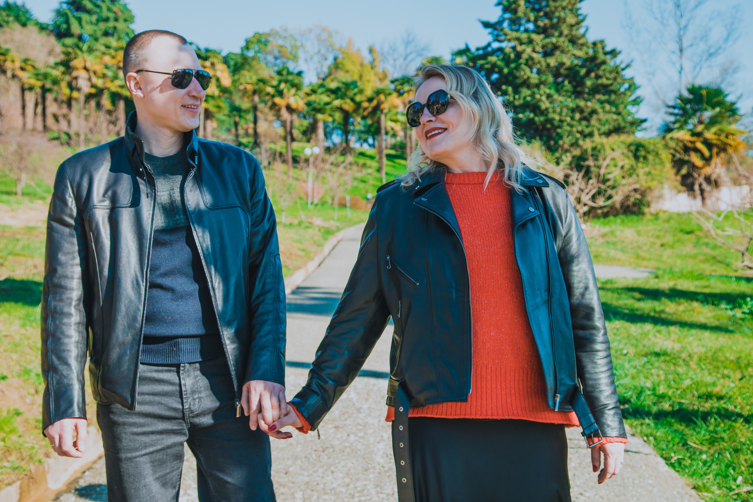 Весенний Дендрарий. Прогулка Светланы и Дмитрия. Фотограф Сочи, Адлер, Красная Поляна — Вероника Радченко