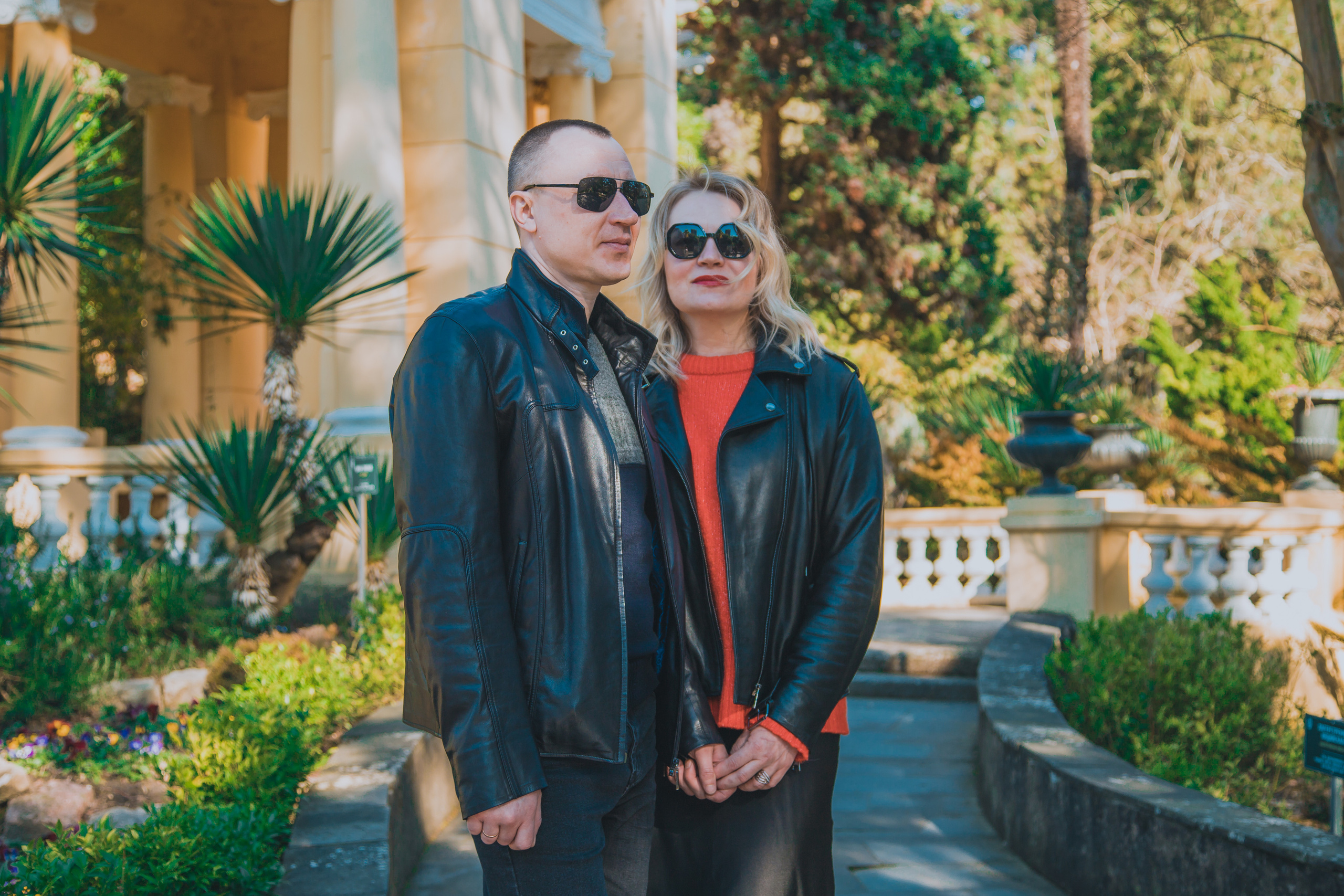 Весенний Дендрарий. Прогулка Светланы и Дмитрия. Фотограф Сочи, Адлер, Красная Поляна — Вероника Радченко