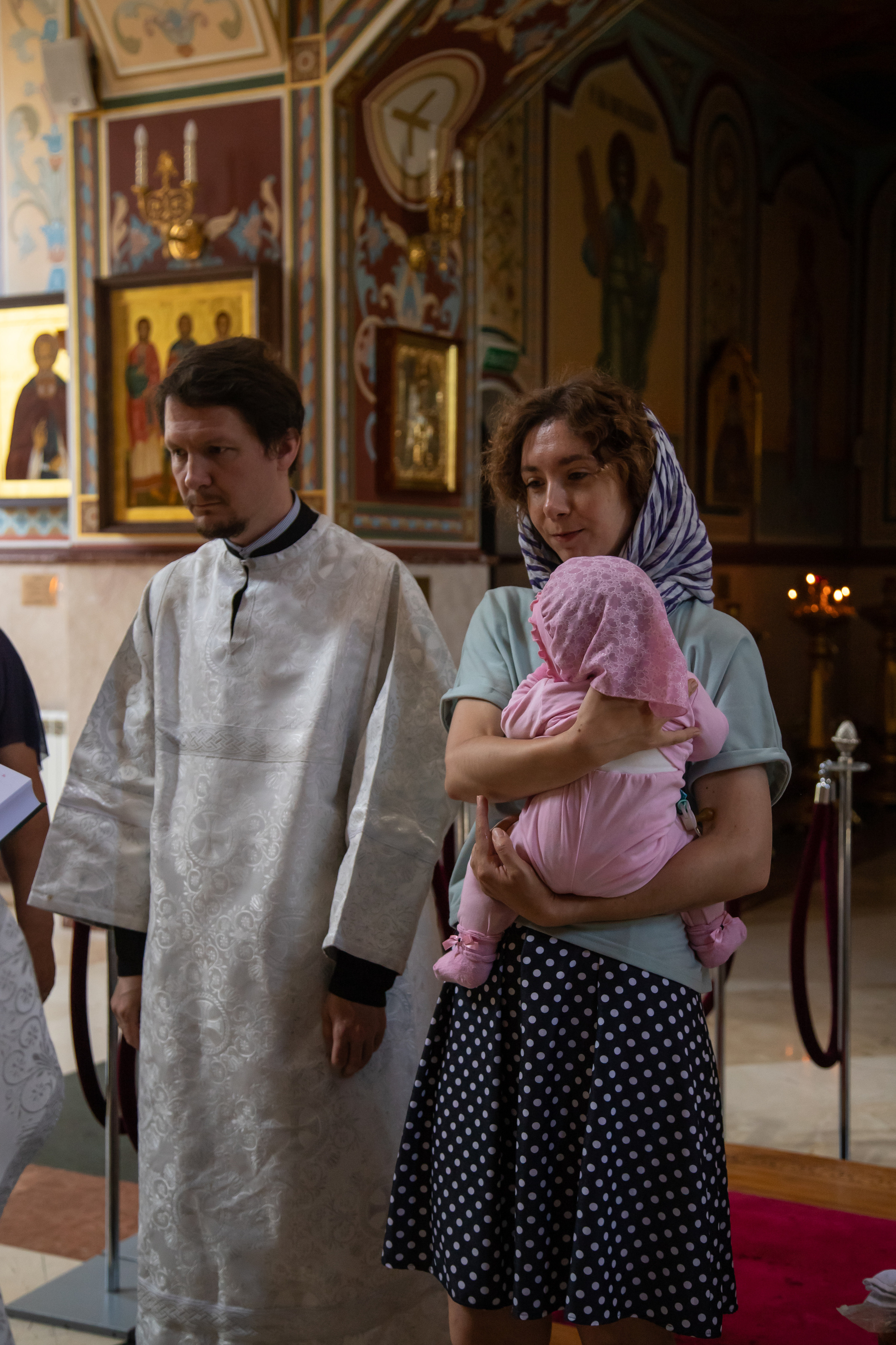 Таинство крещения Олечки в храме кн.Владимира. Фотограф Сочи, Адлер, Красная Поляна — Вероника Радченко