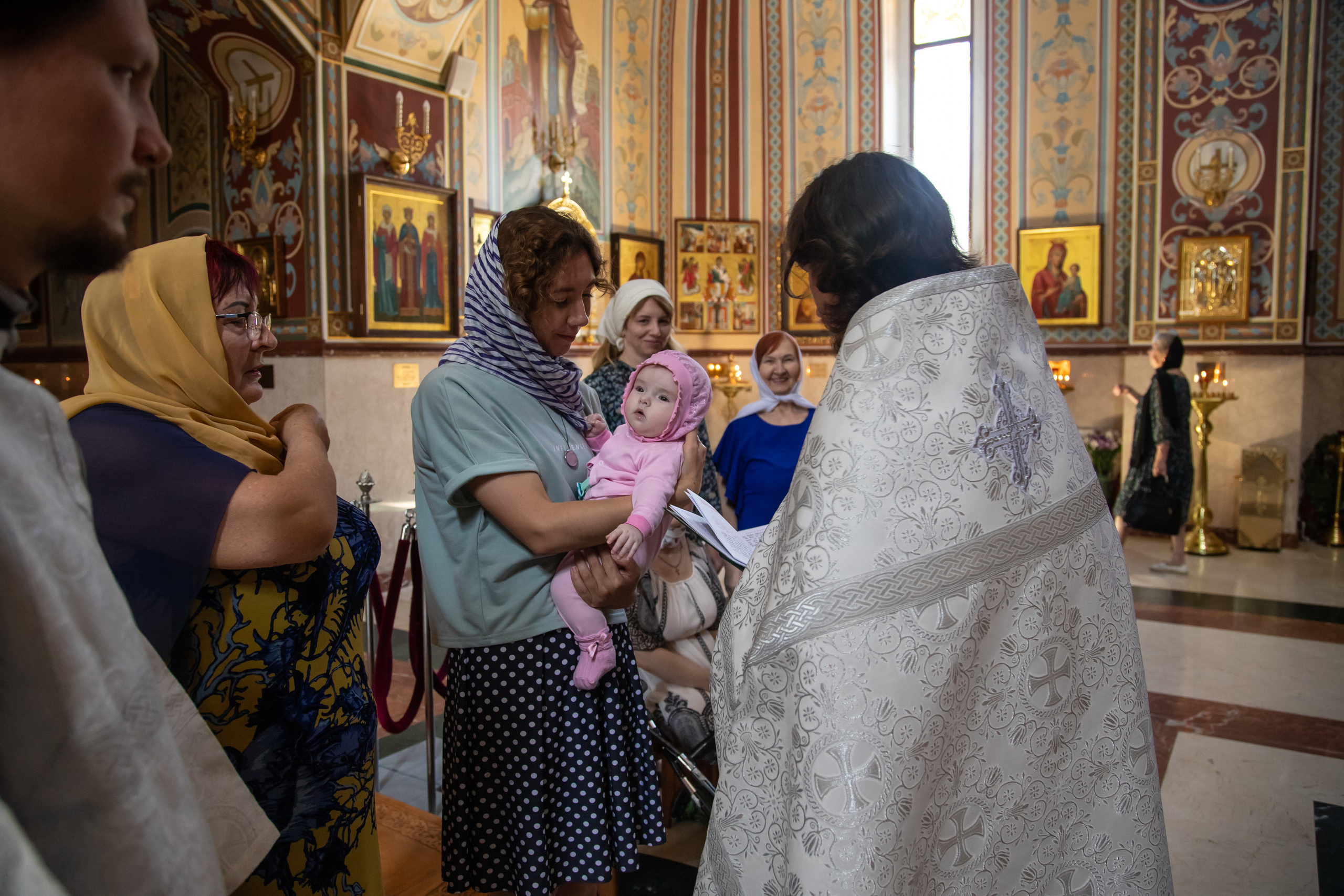 Таинство крещения Олечки в храме кн.Владимира. Фотограф Сочи, Адлер, Красная Поляна — Вероника Радченко