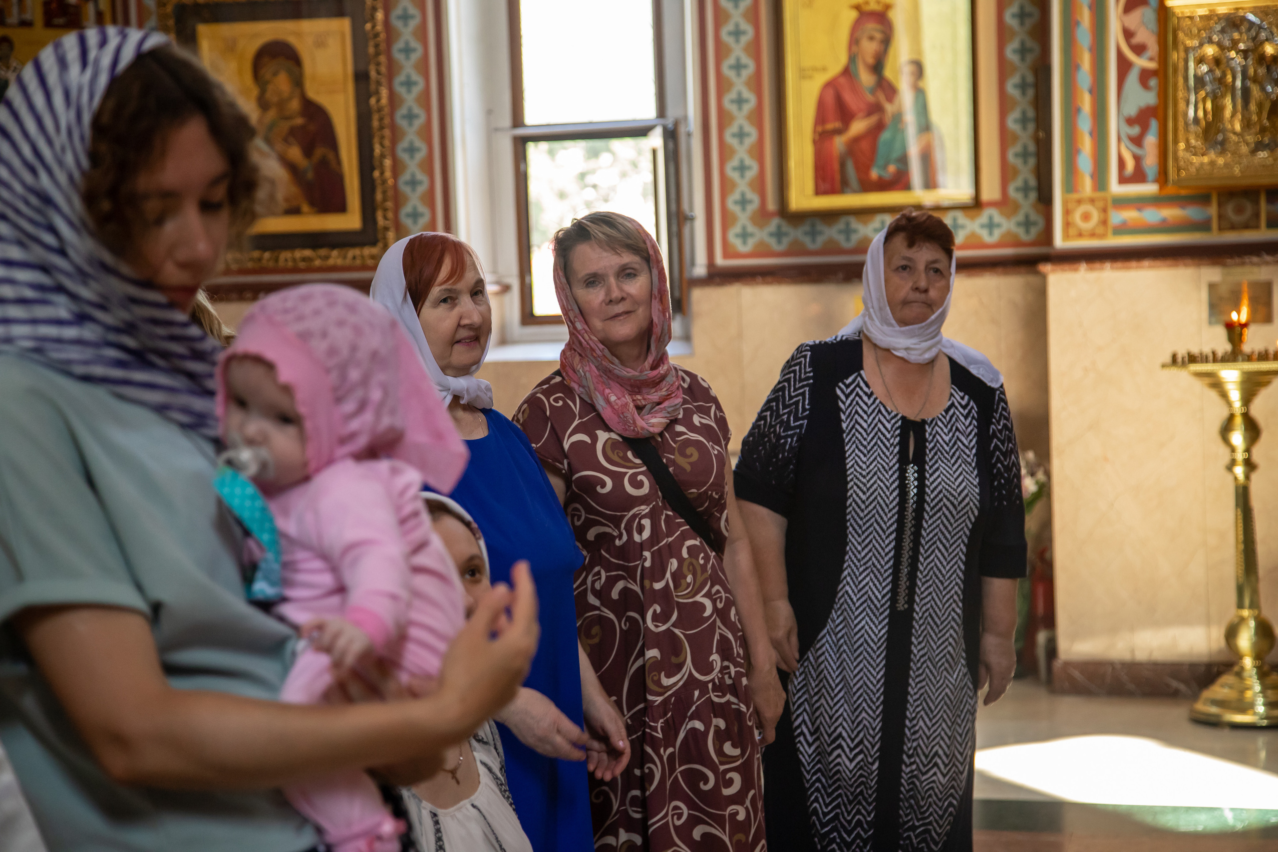 Таинство крещения Олечки в храме кн.Владимира. Фотограф Сочи, Адлер, Красная Поляна — Вероника Радченко