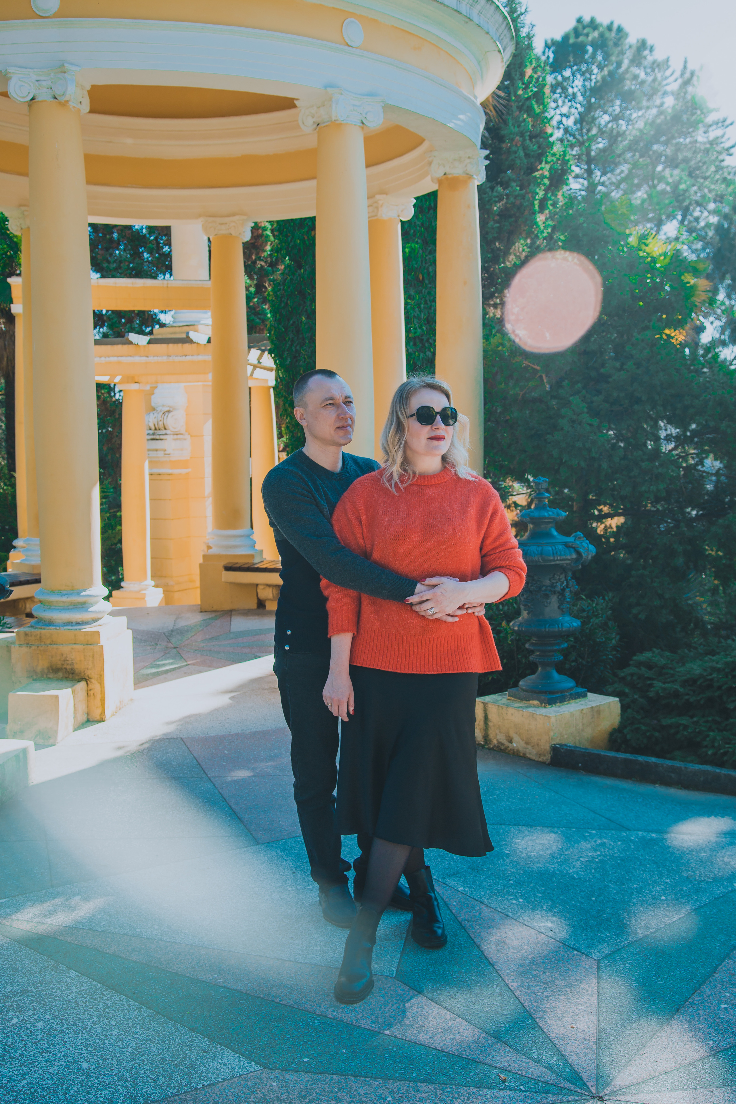 Весенний Дендрарий. Прогулка Светланы и Дмитрия. Фотограф Сочи, Адлер, Красная Поляна — Вероника Радченко