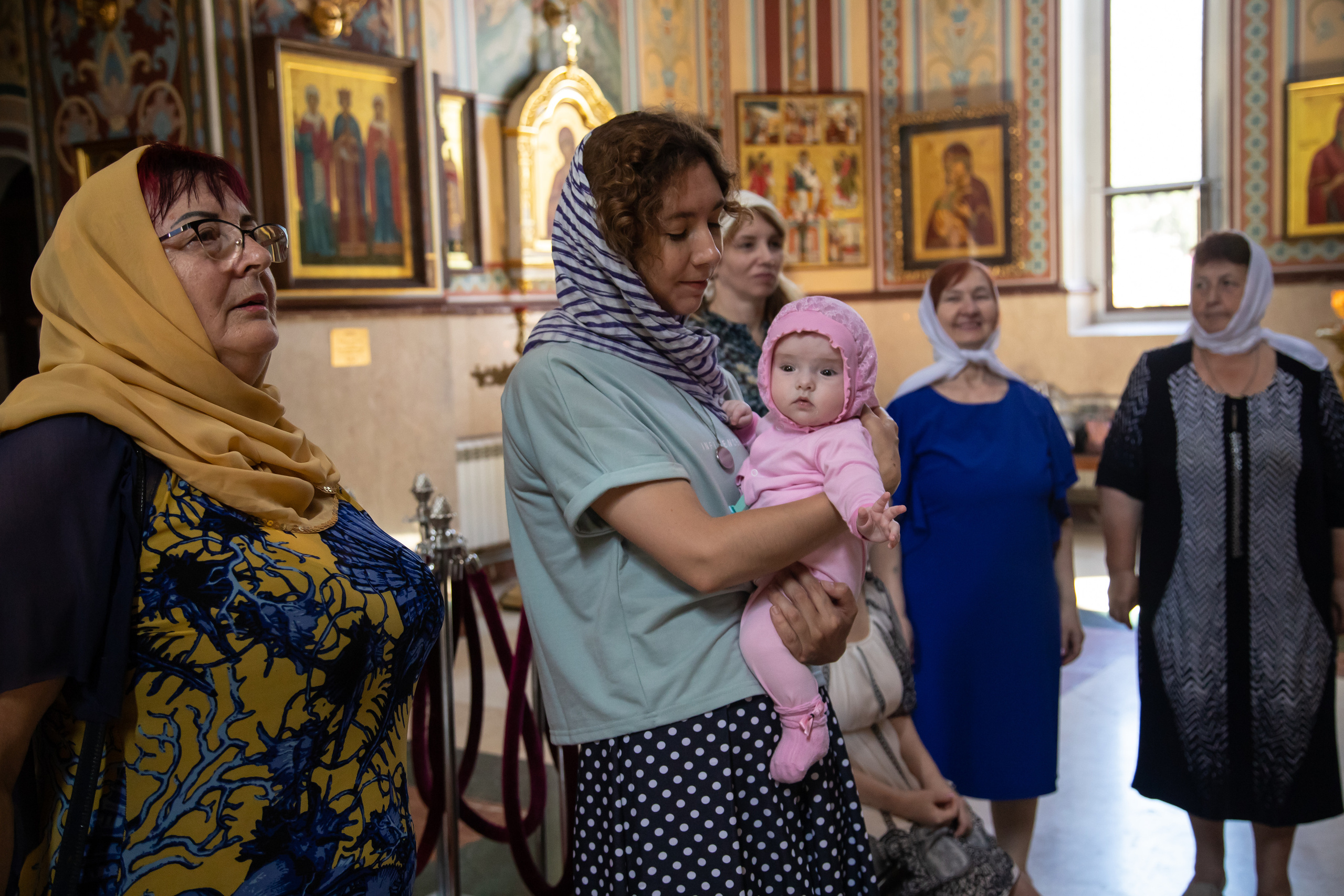 Таинство крещения Олечки в храме кн.Владимира. Фотограф Сочи, Адлер, Красная Поляна — Вероника Радченко