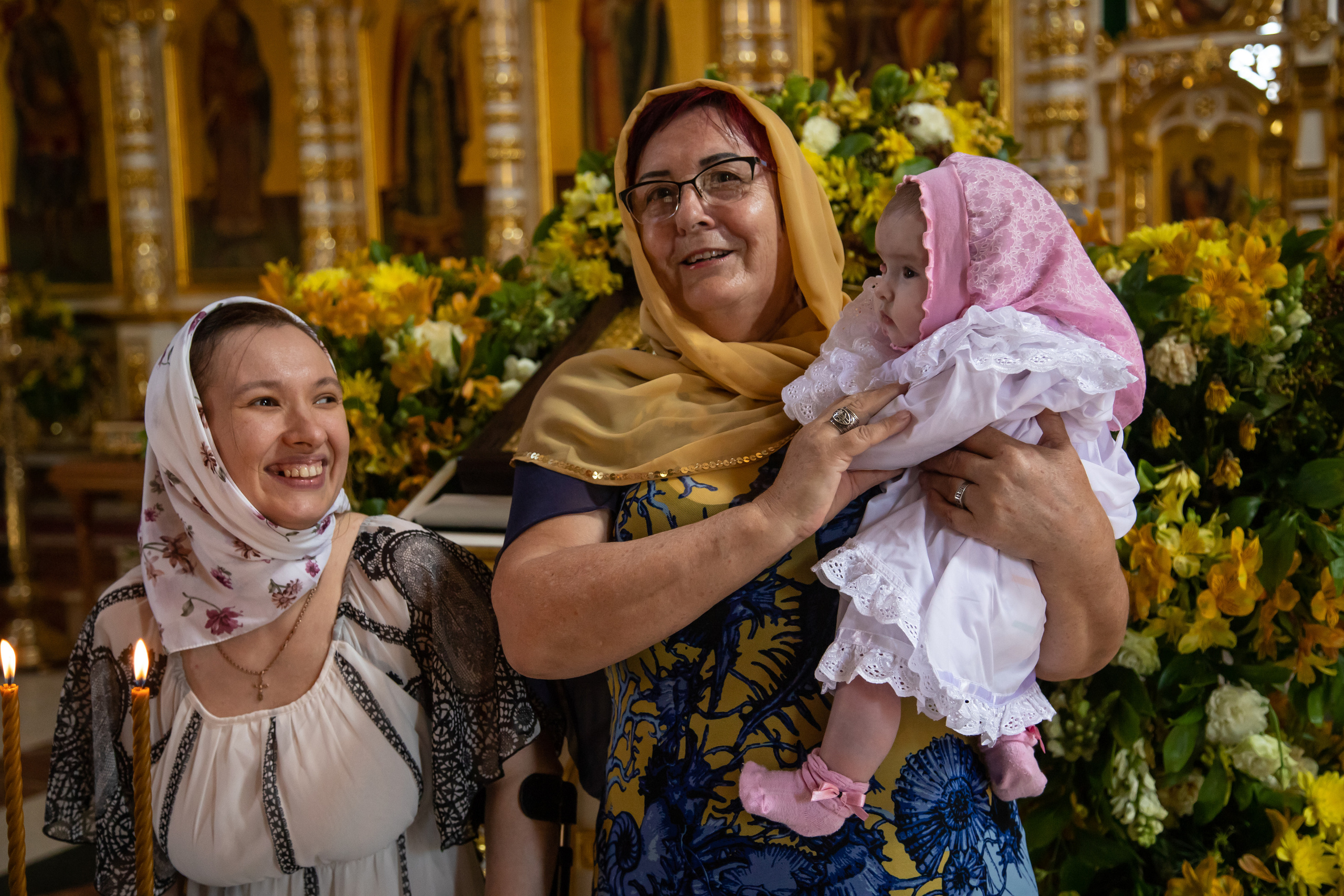Таинство крещения Олечки в храме кн.Владимира. Фотограф Сочи, Адлер, Красная Поляна — Вероника Радченко