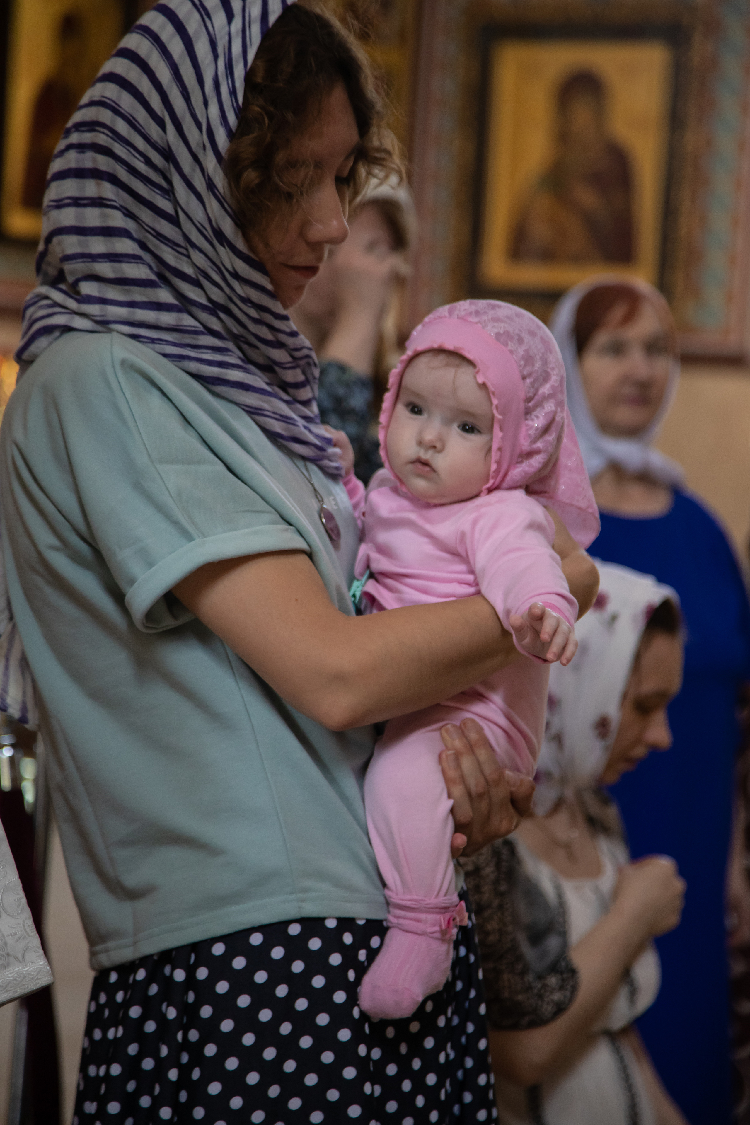 Таинство крещения Олечки в храме кн.Владимира. Фотограф Сочи, Адлер, Красная Поляна — Вероника Радченко