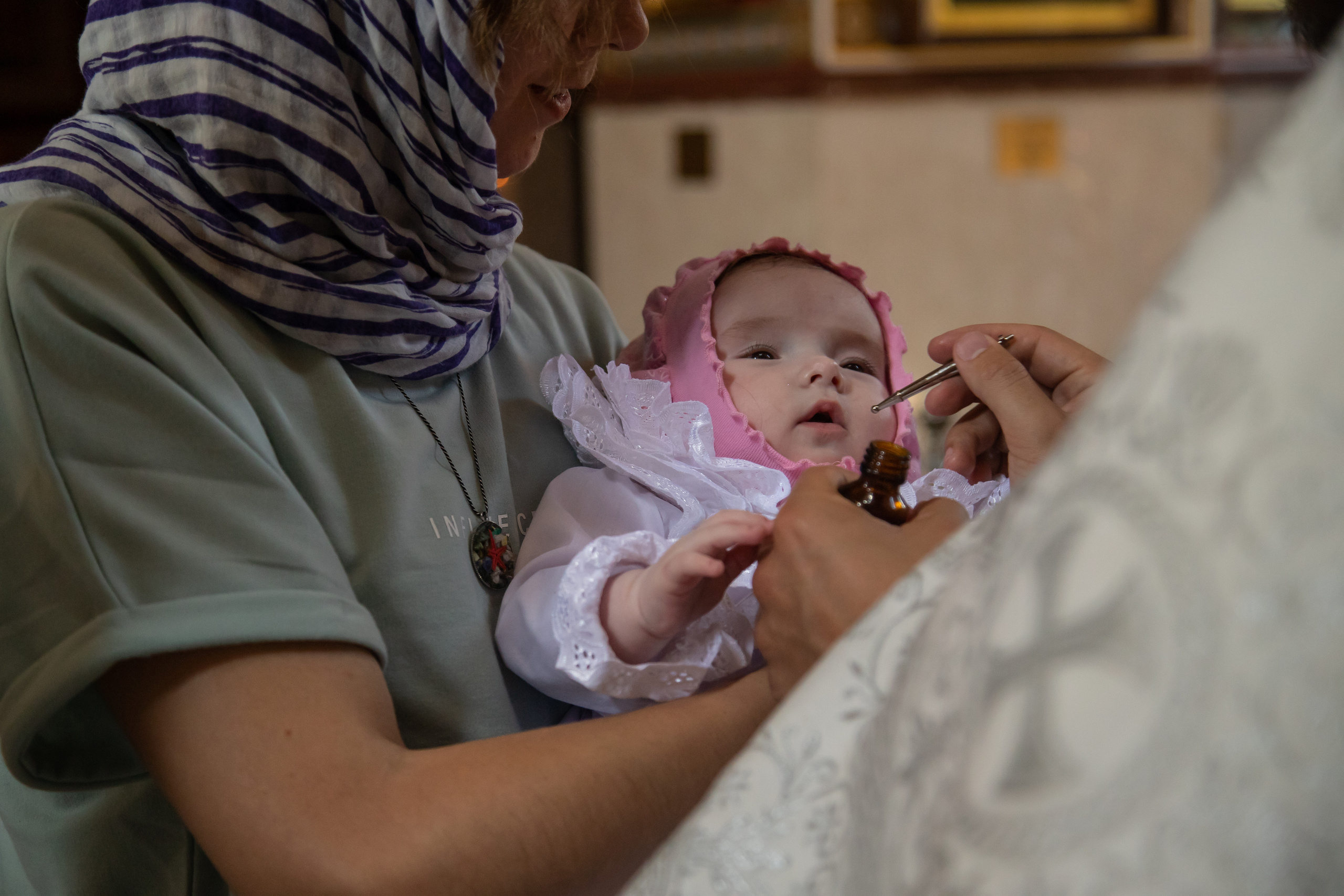 Таинство крещения Олечки в храме кн.Владимира. Фотограф Сочи, Адлер, Красная Поляна — Вероника Радченко