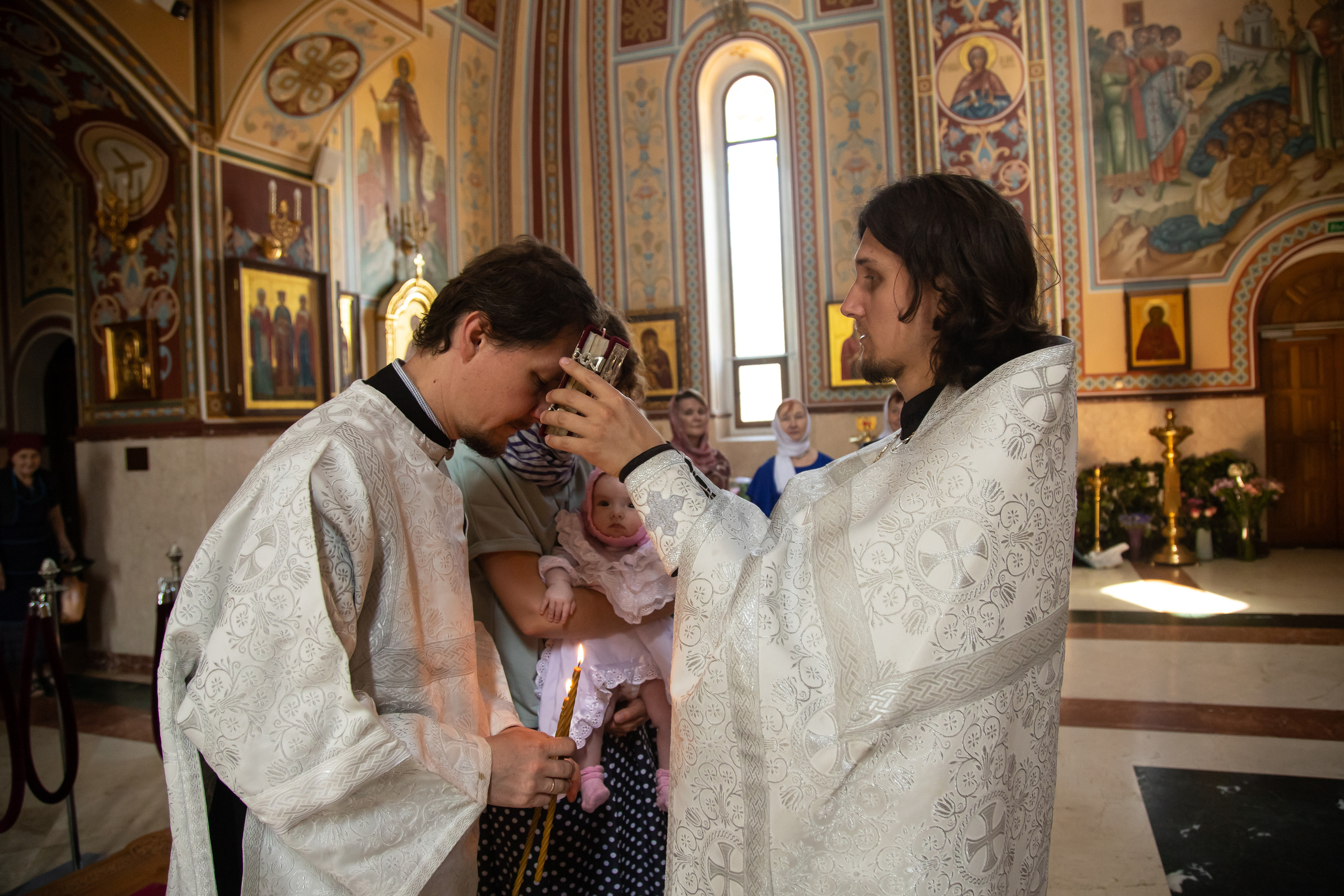 Таинство крещения Олечки в храме кн.Владимира. Фотограф Сочи, Адлер, Красная Поляна — Вероника Радченко