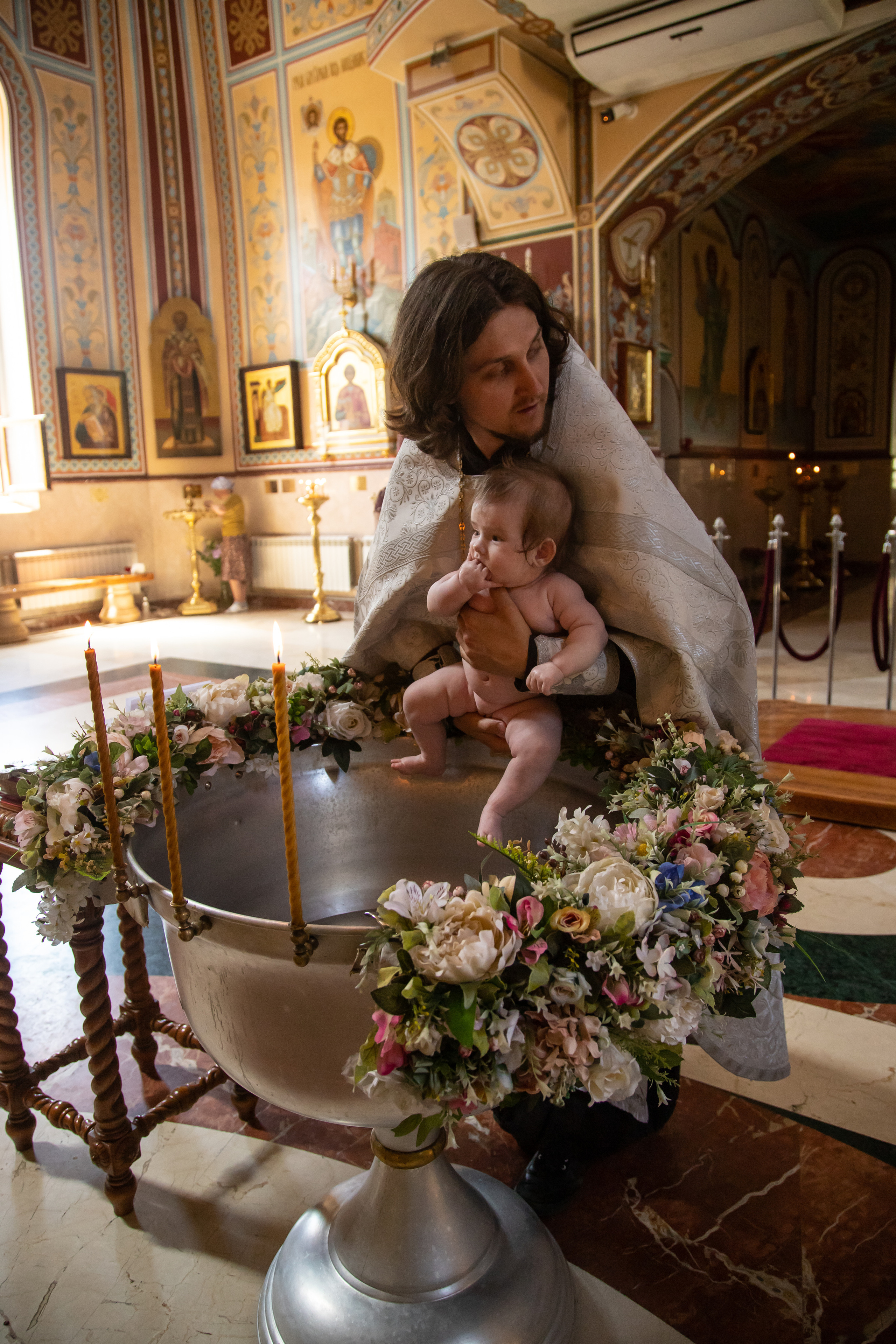 Таинство крещения Олечки в храме кн.Владимира. Фотограф Сочи, Адлер, Красная Поляна — Вероника Радченко