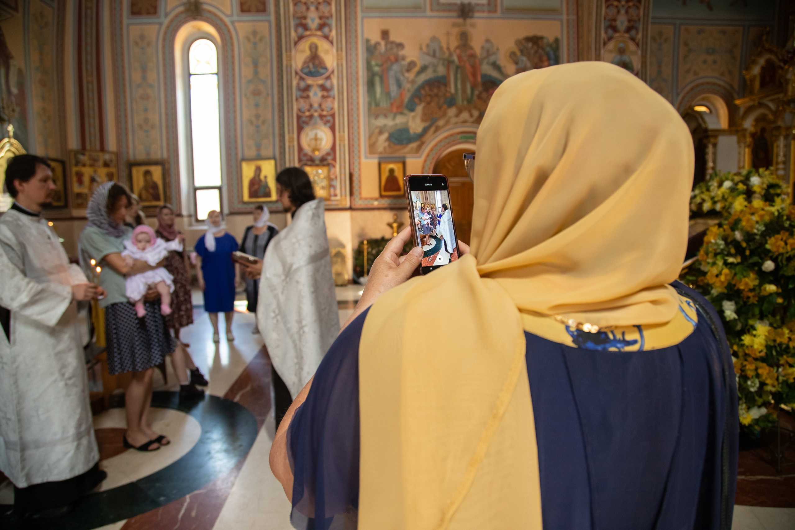 Таинство крещения Олечки в храме кн.Владимира. Фотограф Сочи, Адлер, Красная Поляна — Вероника Радченко