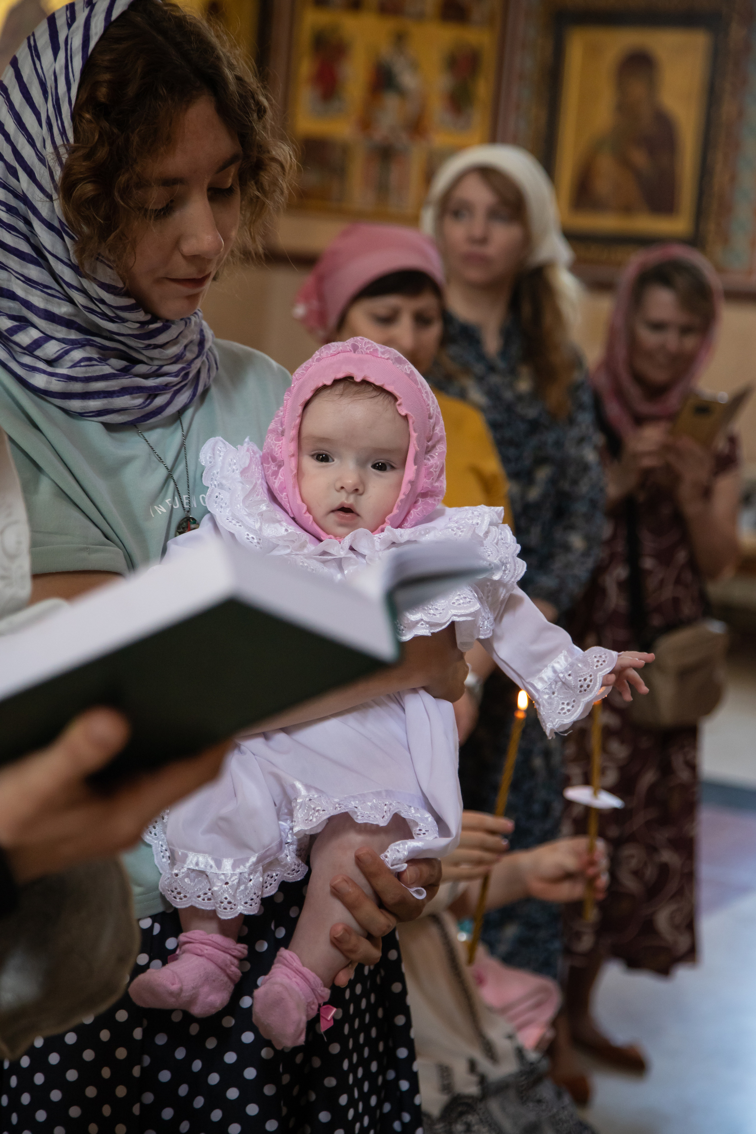 Таинство крещения Олечки в храме кн.Владимира. Фотограф Сочи, Адлер, Красная Поляна — Вероника Радченко